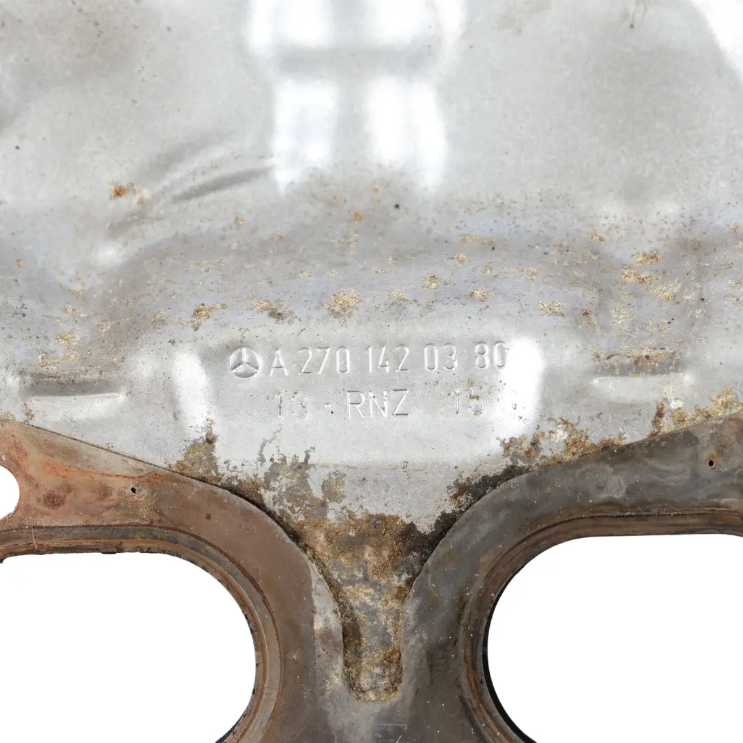 Mercedes W176 W246 Exhaust Manifold Heat Shield Plate Gasket Cover A2701420480 - SKU A2701420380 - Part number A2701420380