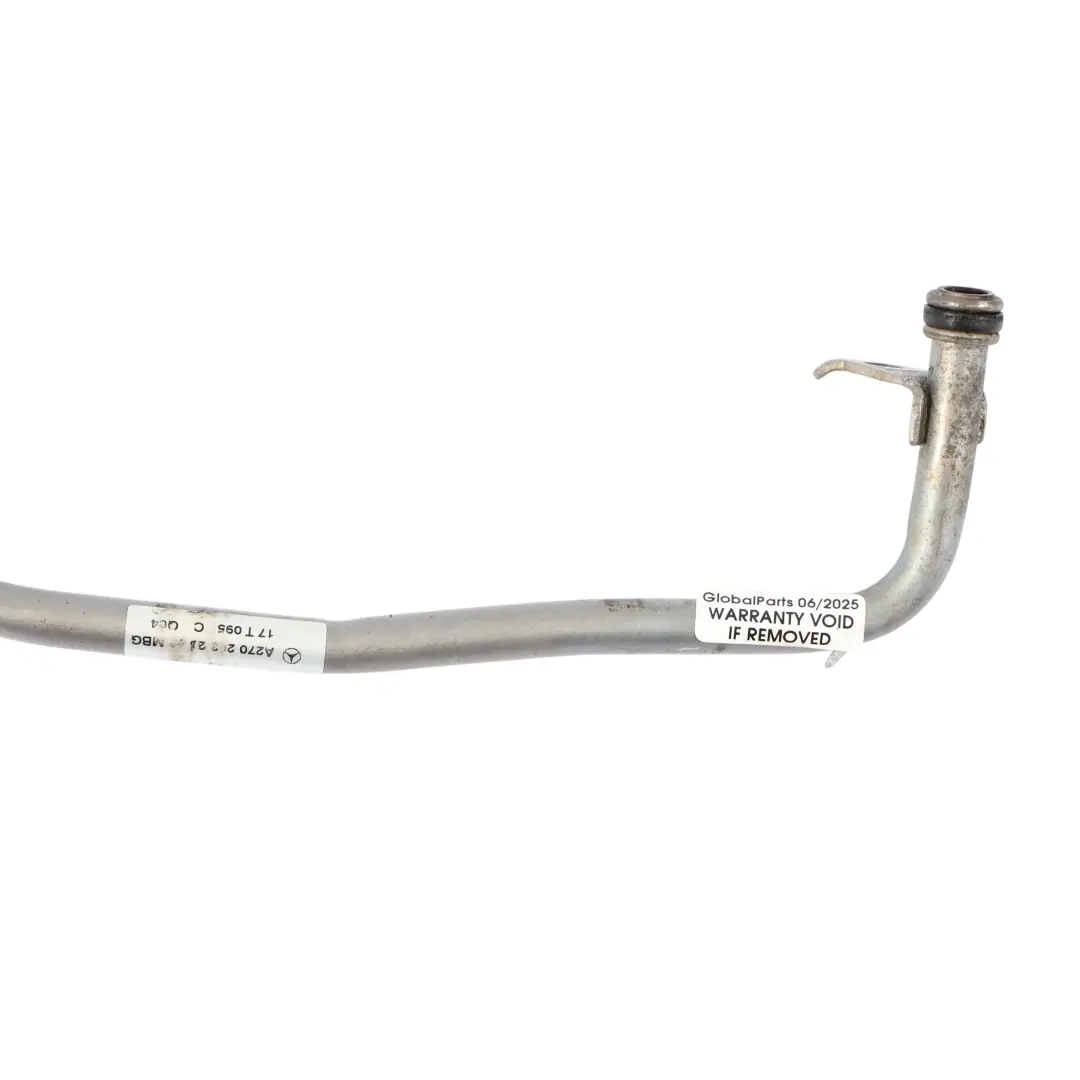 Tuyau De Refroidissement Turbocompresseur M270 pour Mercedes W176 à propos du numéro de pièce A2702032802 Mercedes W176 Tuyau De Refroidissement Turbocompresseur M270 - SKU A2702032802 - Numéro de pièce A2702032802