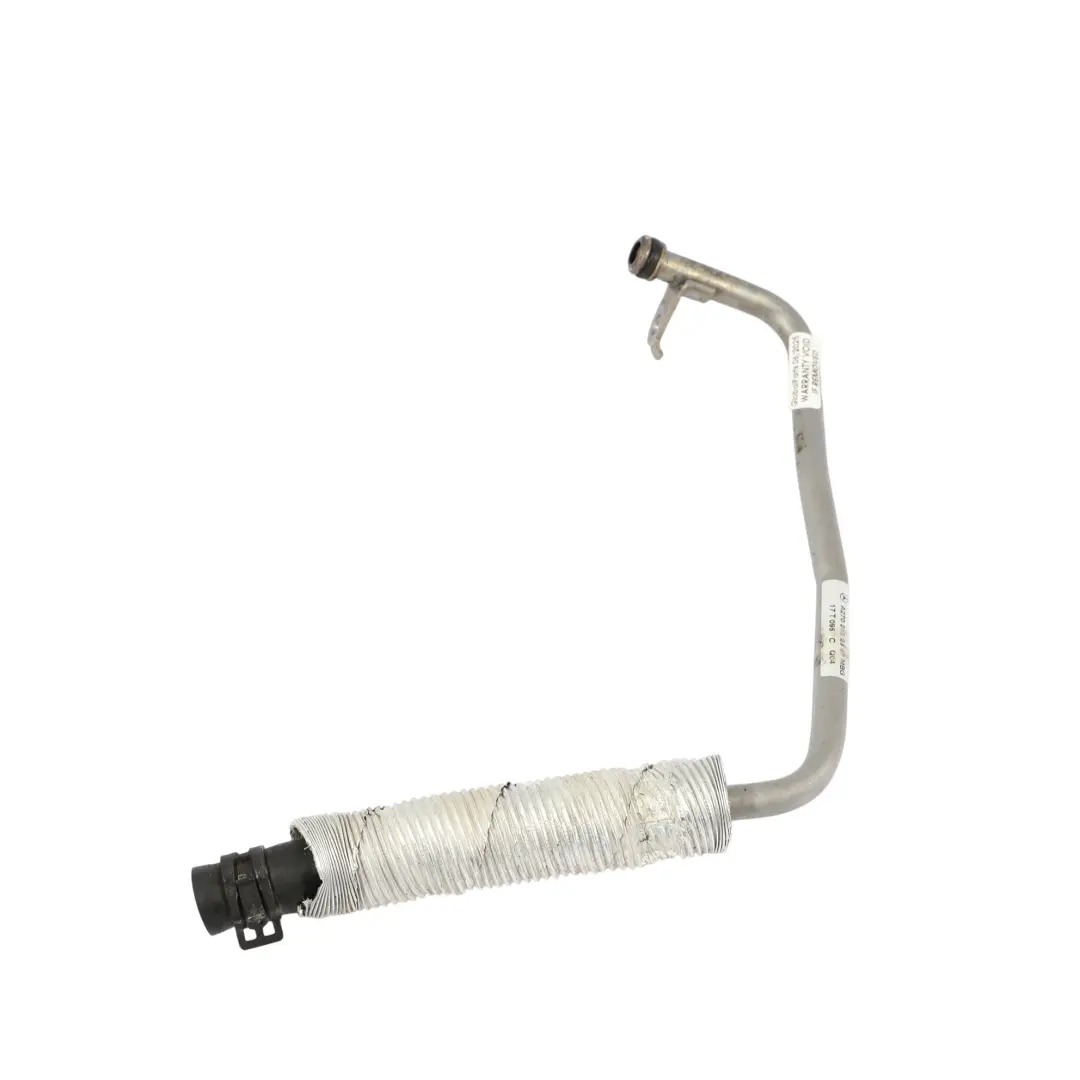 Manguera De Refrigerante Del Turbocompresor Línea M270 para Mercedes W176 con número de pieza A2702032802 Mercedes W176 Manguera De Refrigerante Del Turbocompresor Línea M270 - SKU A2702032802 - Número de pieza A2702032802