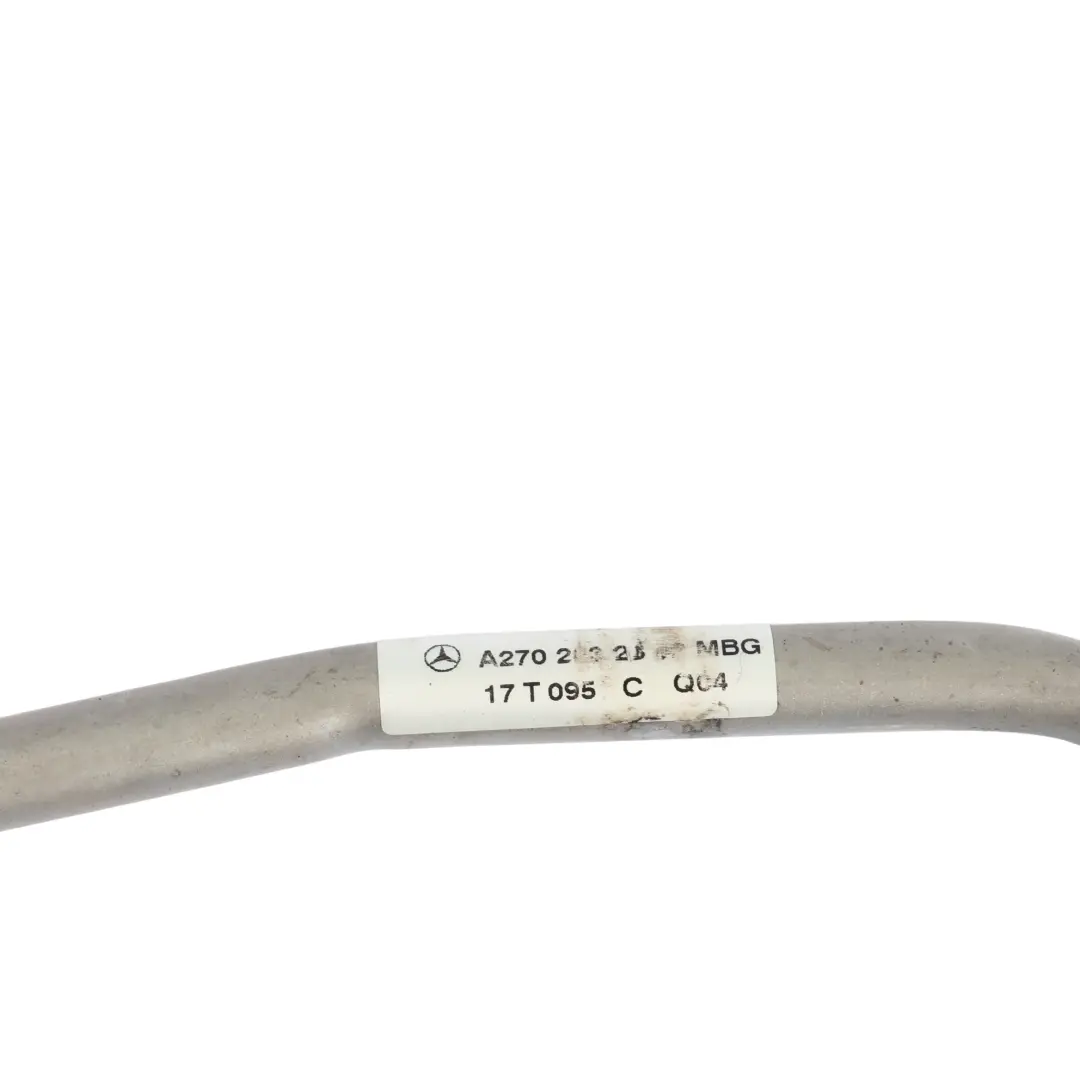 Mercedes W176 Turbocharger Pipe Coolant Hose Cooling Line M270 - SKU A2702032802 - Part number A2702032802