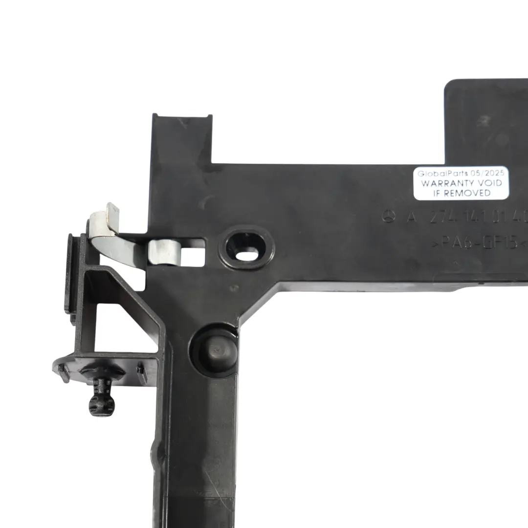 Control Module Bracket Carrier Support ECU to Mercedes S205 Engine with Part number A2741410140 Mercedes S205 Engine Control Module Bracket Carrier Support ECU - SKU A2741410140 - Part number A2741410140