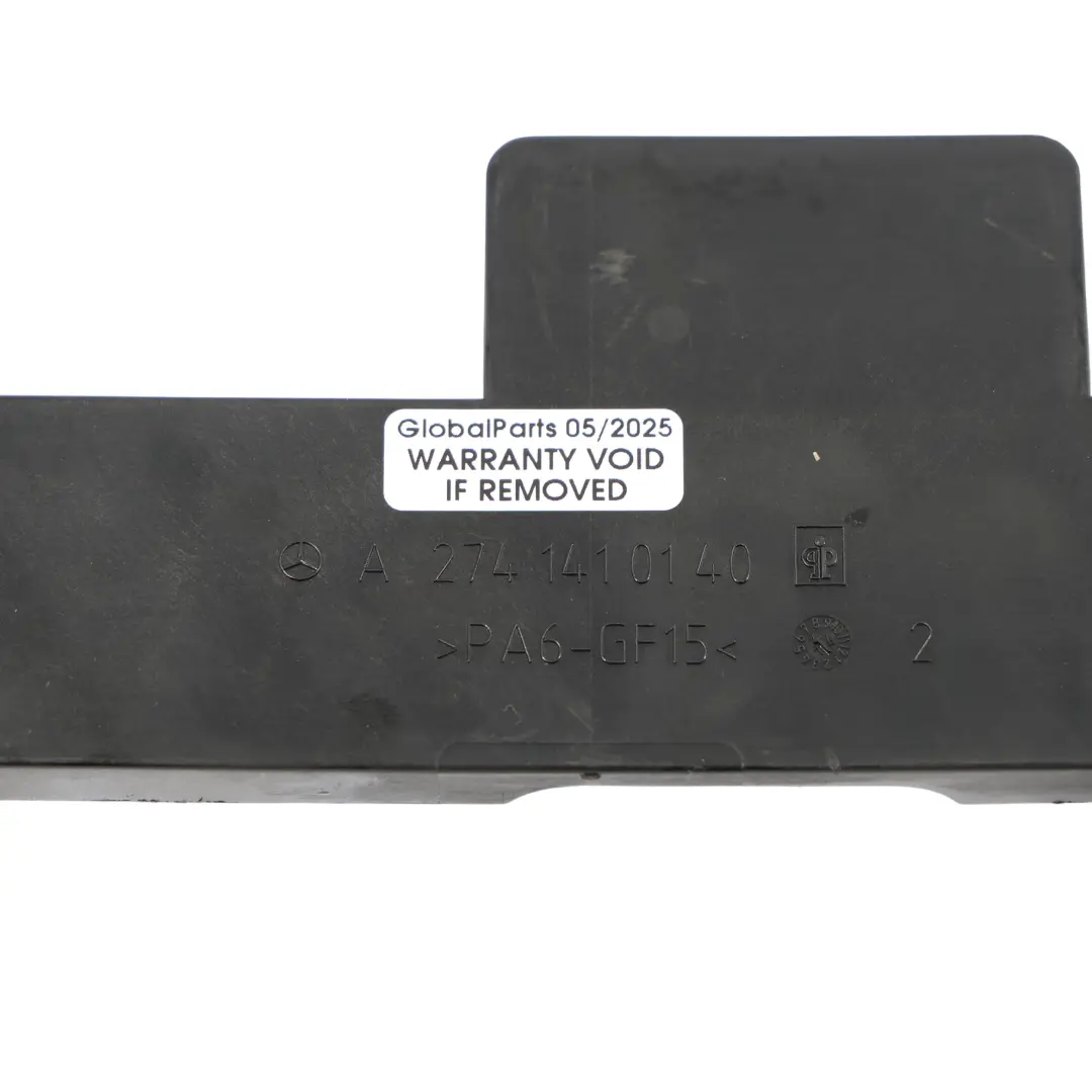 Control Module Bracket Carrier Support ECU to Mercedes S205 Engine with Part number A2741410140 Mercedes S205 Engine Control Module Bracket Carrier Support ECU - SKU A2741410140 - Part number A2741410140