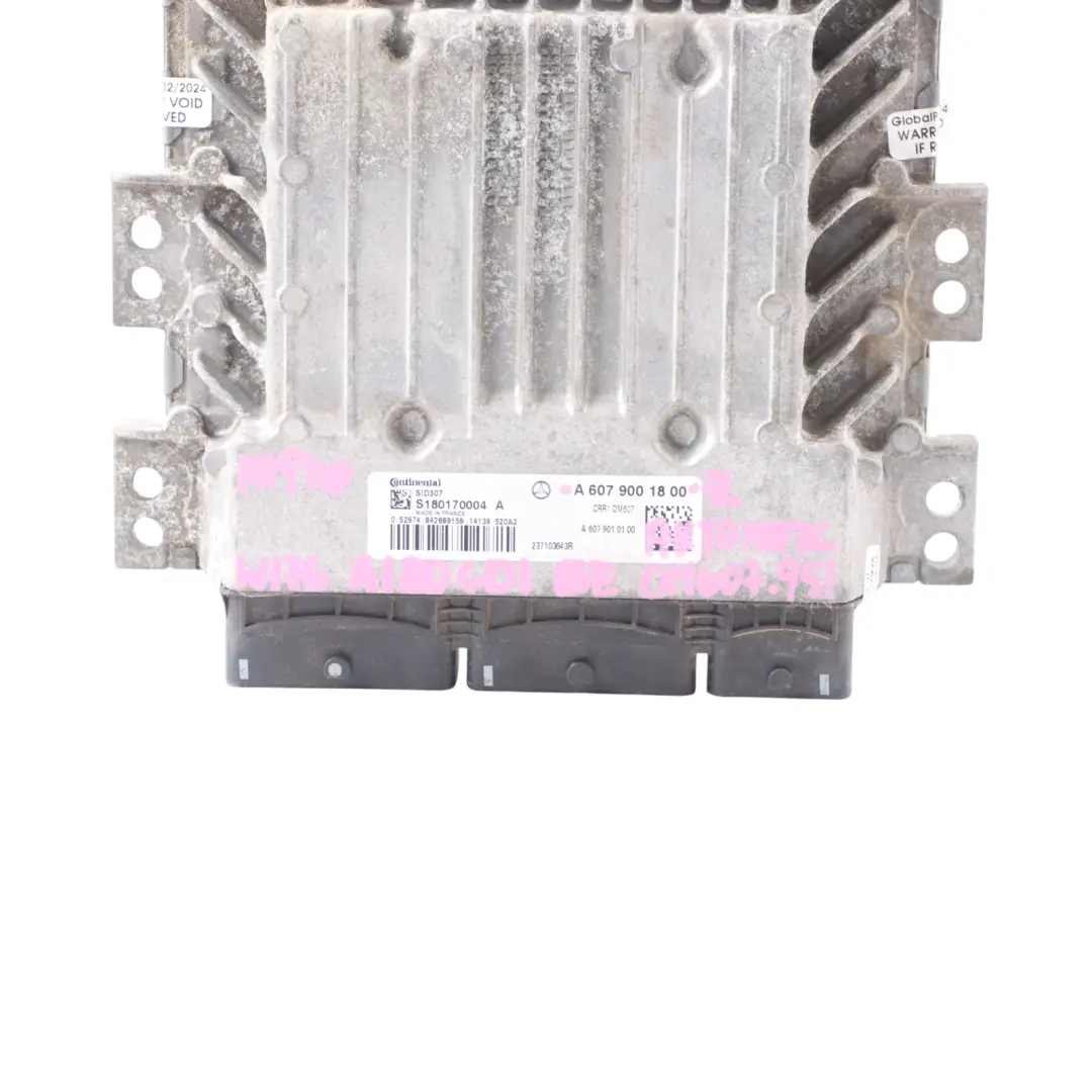 A180 CDI OM607.951 109HP Engine ECU Automatic to Mercedes W176 with Part number A6079001800 Mercedes W176 A180 CDI OM607.951 109HP Engine ECU Automatic - SKU A6079001800-2 - Part number A6079001800