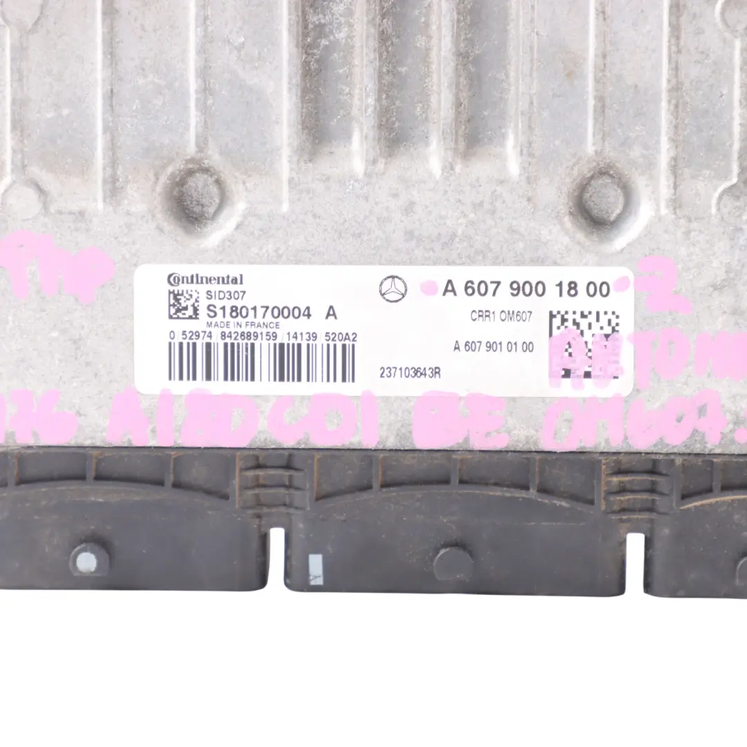 A180 CDI OM607.951 109HP Engine ECU Automatic to Mercedes W176 with Part number A6079001800 Mercedes W176 A180 CDI OM607.951 109HP Engine ECU Automatic - SKU A6079001800-2 - Part number A6079001800