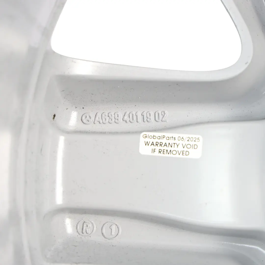 Mercedes Vito W639 Felga Aluminiowa 17" 7J ET:56 Srebrna - SKU A6394011902-1 - Numer Części A6394011902