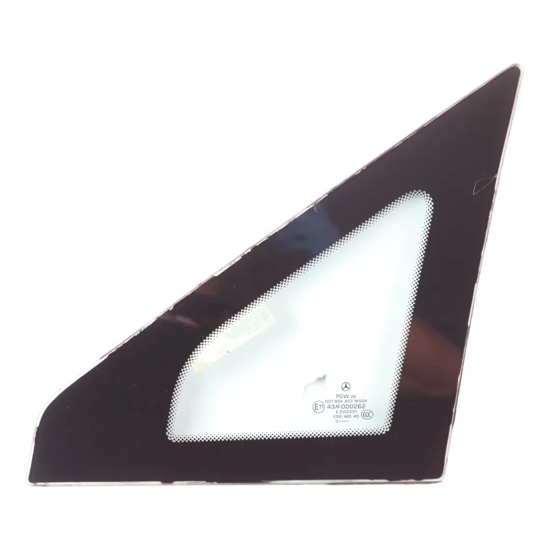 Mercedes W639 Vitre Latérale Avant Gauche Verre Triangulaire Vitrage AS2 - SKU A6396736505 - Numéro de pièce A6396736505