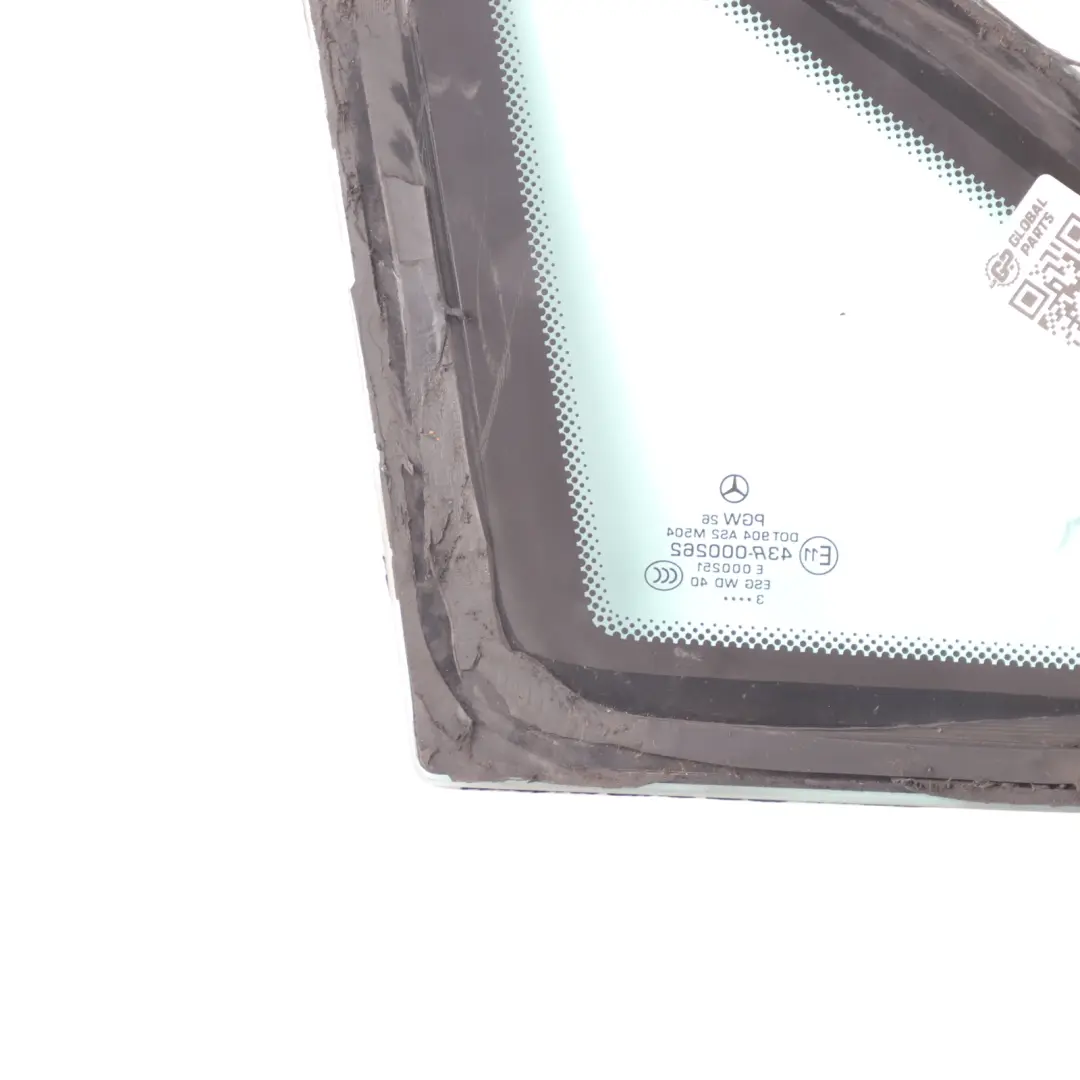 Mercedes W639 Ventana Lateral Delantera Izquierda Acristalamiento Triangular AS2 - SKU A6396736505 - Número de pieza A6396736505