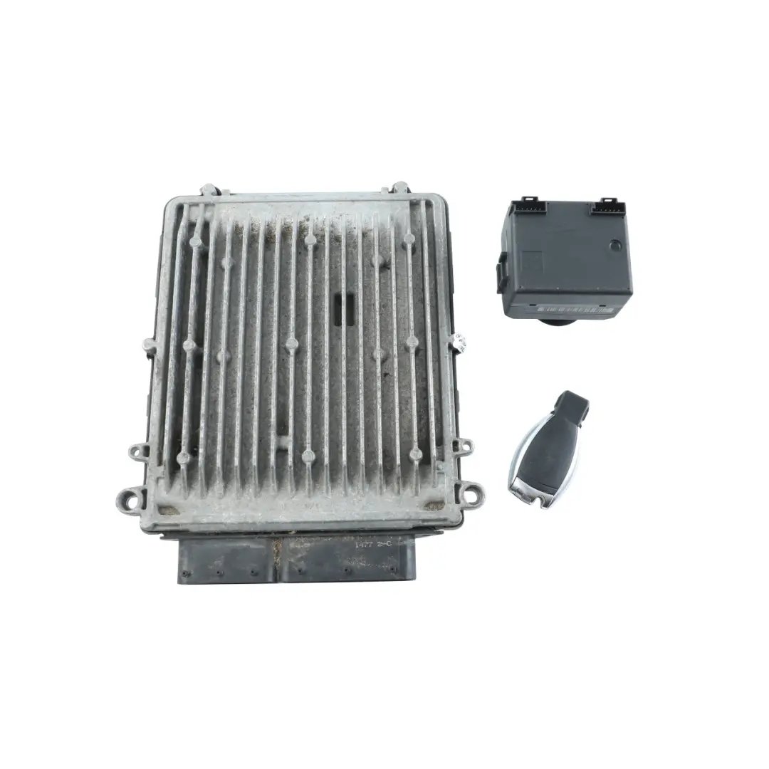 Mercedes W221 S320 CDI OM642.930 235HP Engine ECU Kit Key Automatic - SKU A6421500841-1 - Part number A6421500841