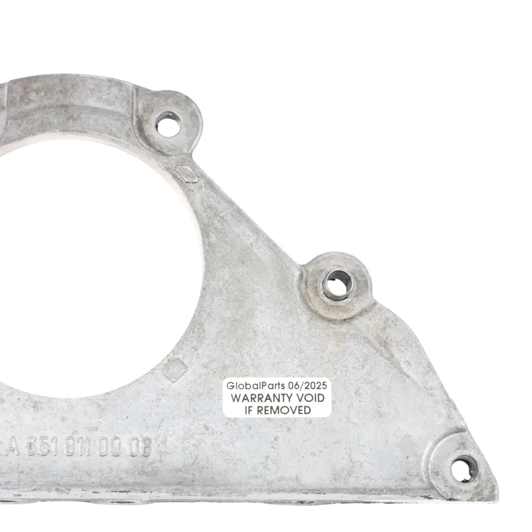  Couvercle Vilebrequin Mercedes W204 W639 OM651 Carter Distribution - SKU A6510110008 - Numéro de pièce A6510110008