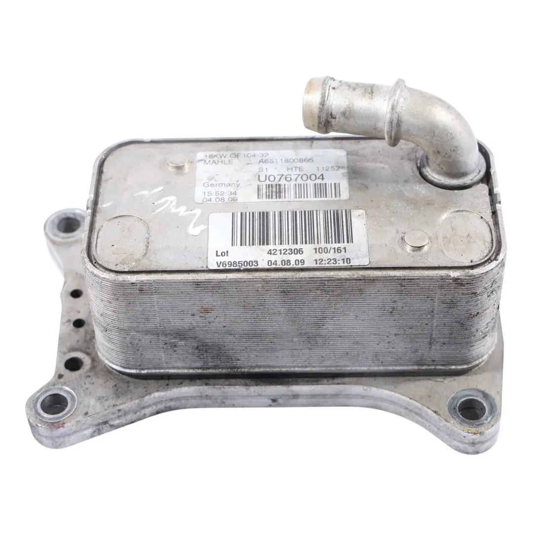 Mercedes W213 OM651 Echangeur Refroidisseur D'Huile Diesel 2.2 - SKU A6511800865 - Numéro de pièce A6511800865