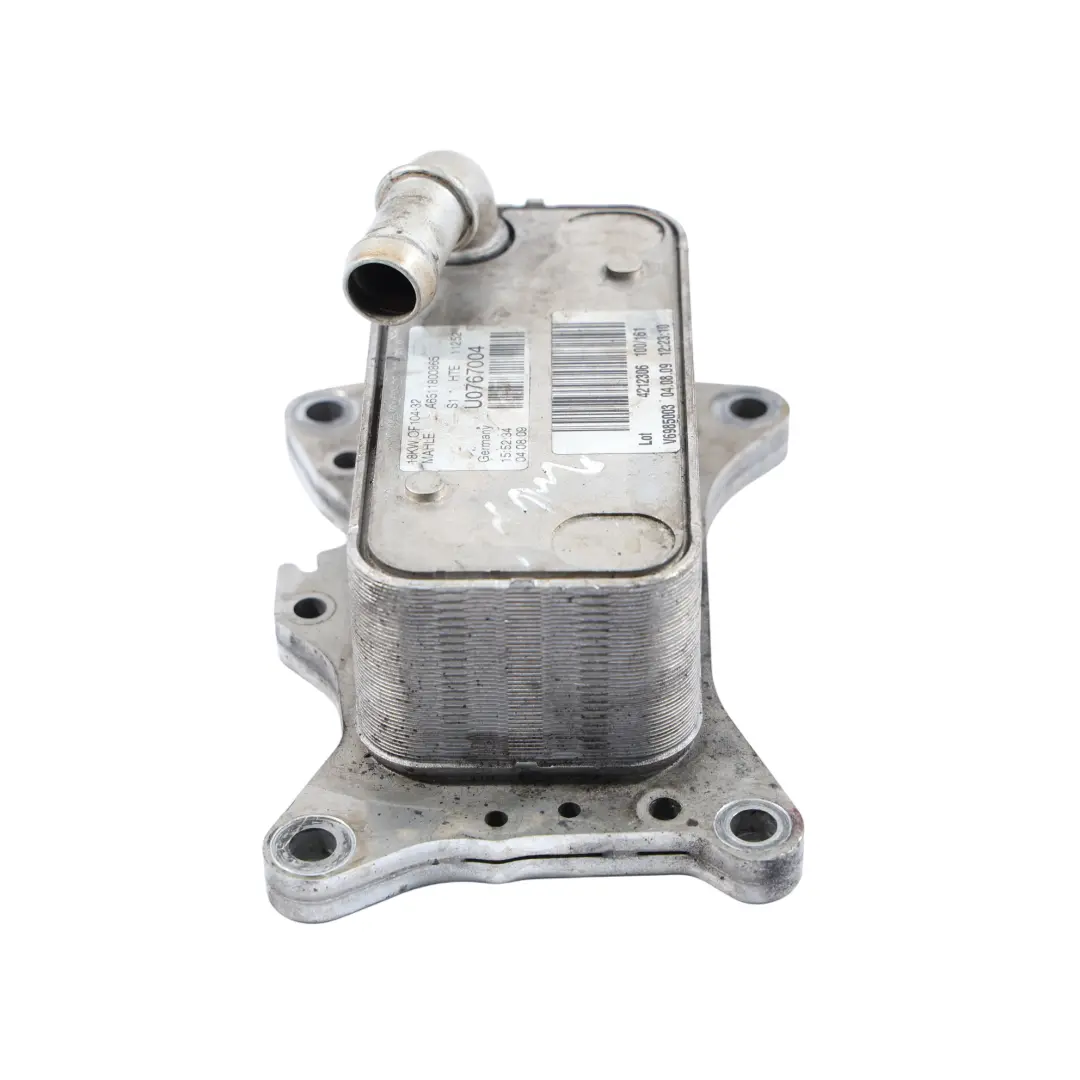 Mercedes W213 OM651 Scambiatore Radiatore Olio Motore Diesel 2.2 - SKU A6511800865 - Numero di parte A6511800865