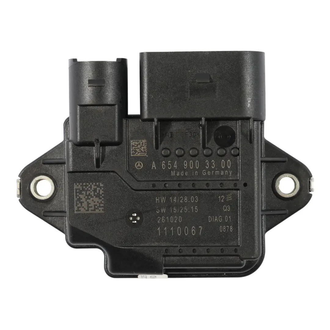Mercedes W177 Glow Plug Relay Preglow Module Diesel OM654 A6549009900 - SKU A6549003300 - Part number A6549003300