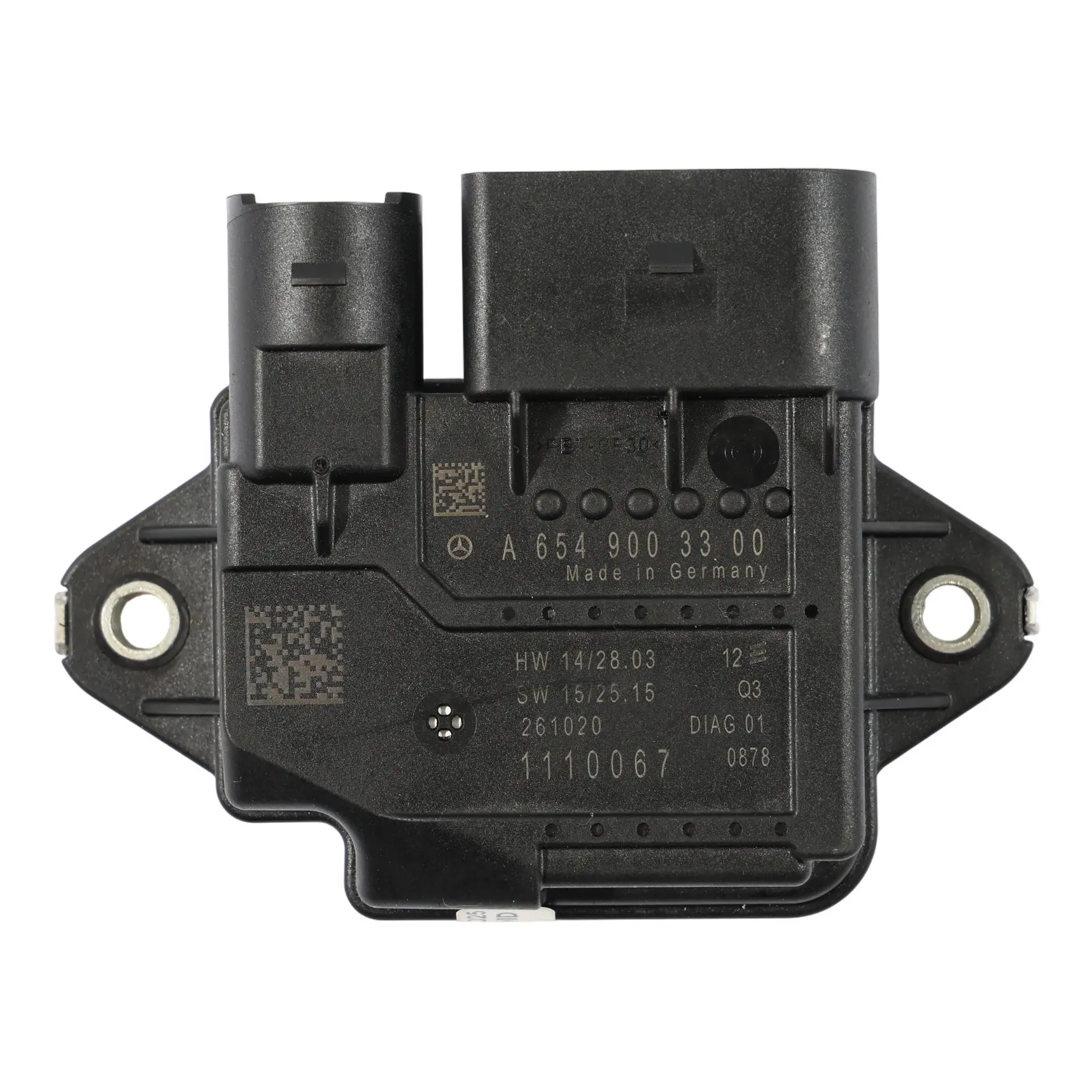 Mercedes W177 Glow Plug Relay Preglow Module Diesel OM654 A6549009900