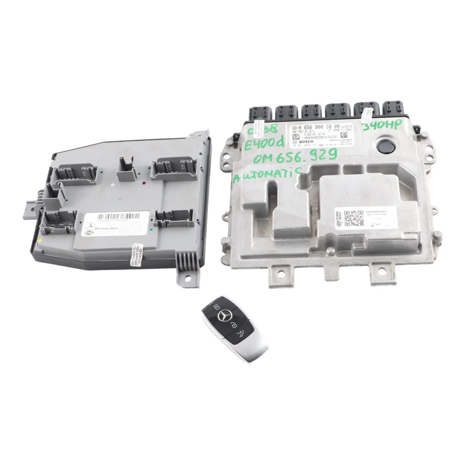 Mercedes W213 E400d 656.929 340HP Engine Unit ECU Kit A6569001600 Automatic