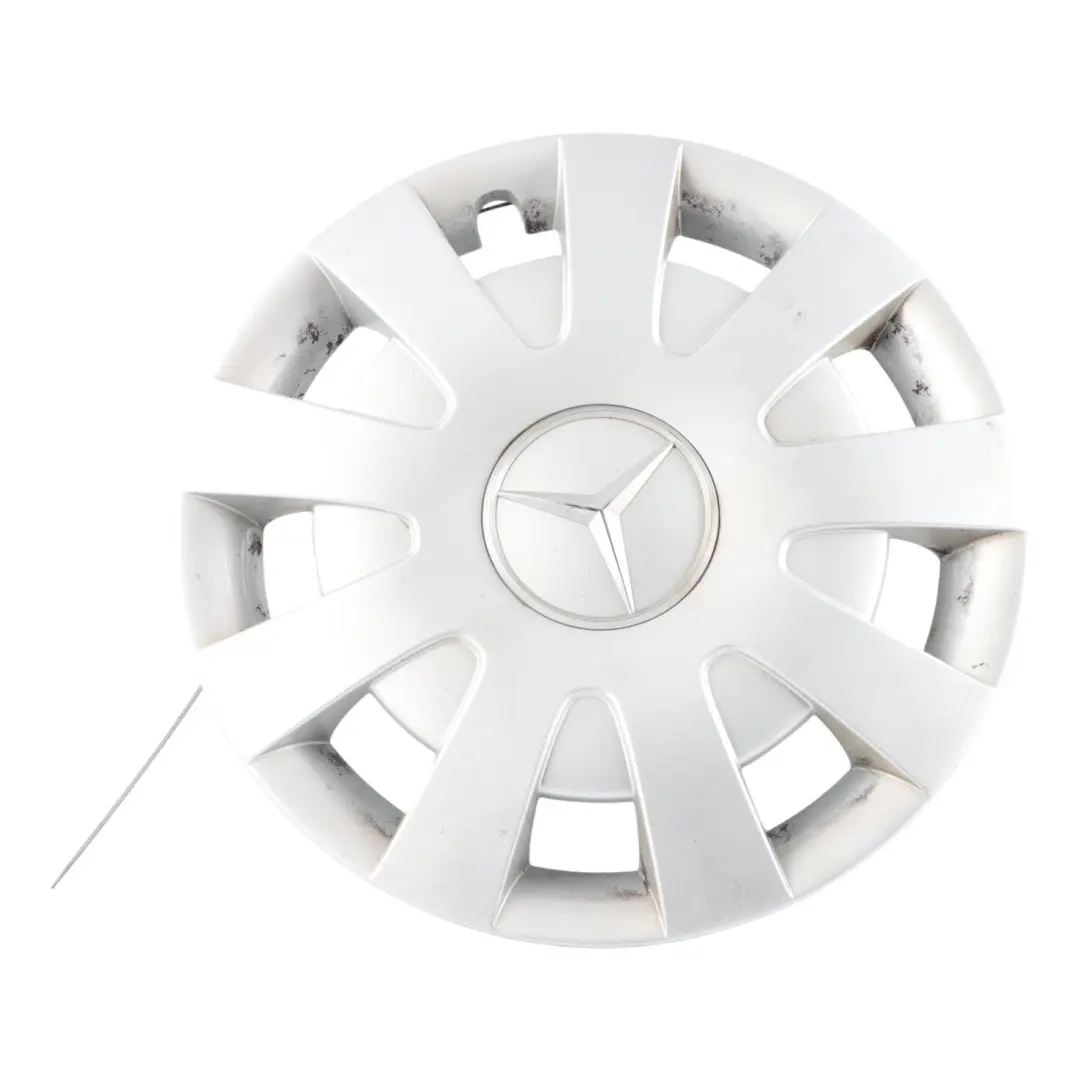 Cap Centre Trim Hub Cover Panel Silver 16'' to Mercedes W906 Wheel with Part number A9064000525 Mercedes W906 Wheel Cap Centre Trim Hub Cover Panel Silver 16'' - SKU A9064000525 - Part number A9064000525