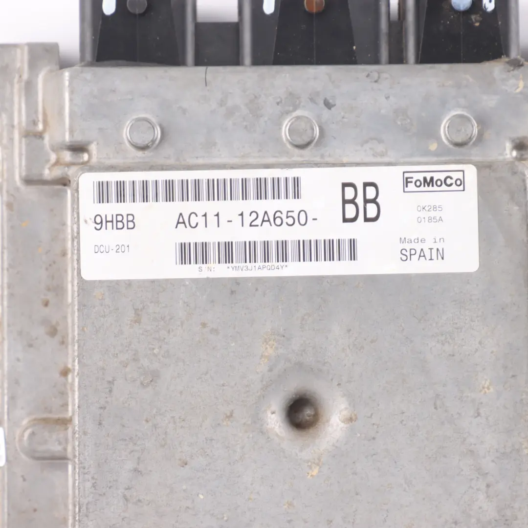 P8FA 100HP Diesel Engine Unit ECU Manual to Ford Transit Mk7 2.4 TDCI with Part number AC1112A650BB Ford Transit Mk7 2.4 TDCI P8FA 100HP Diesel Engine Unit ECU Manual - SKU AC11-12A650-BB - Part number AC1112A650BB