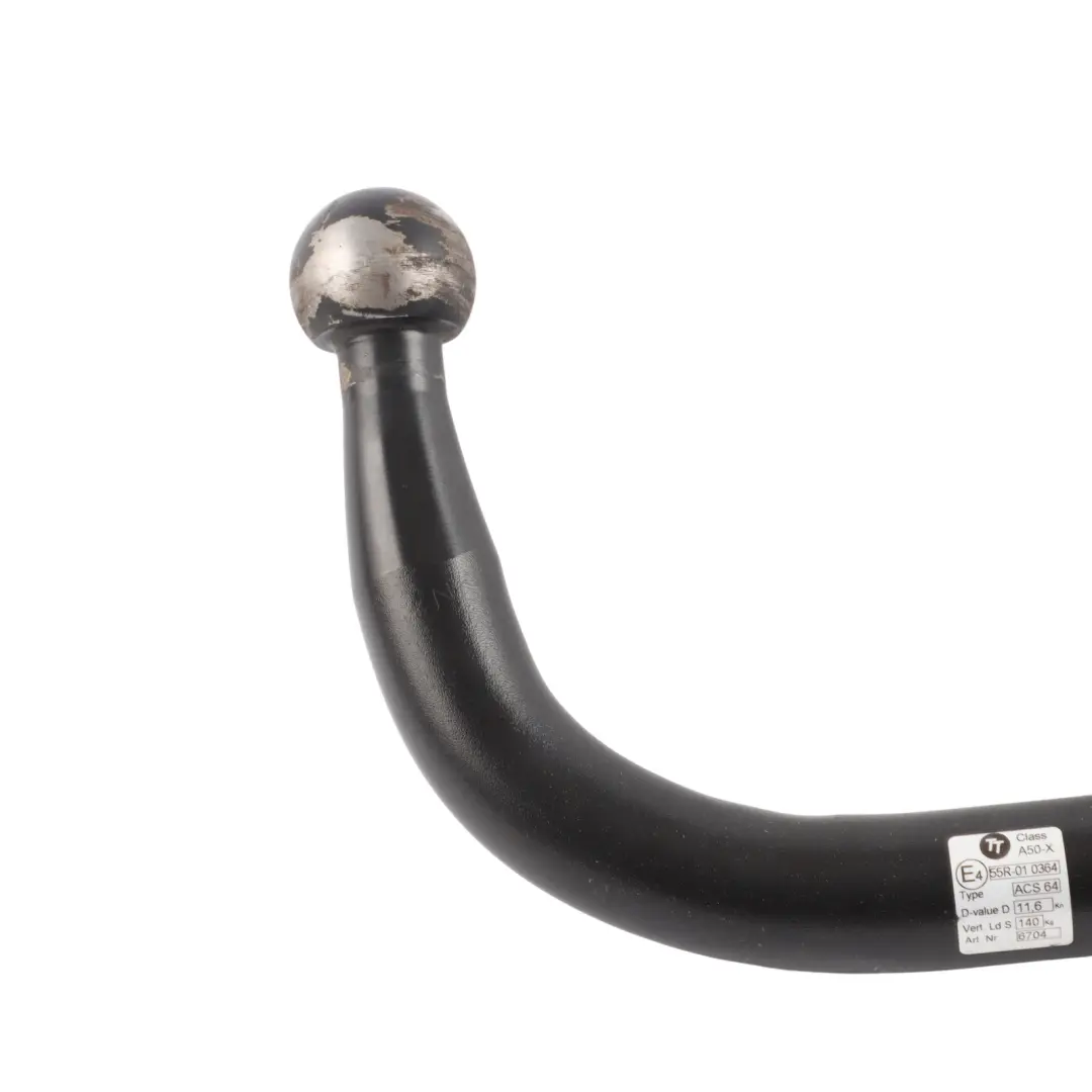 Tow-Trust Towbar Hook Trailer Towing Hitch Removable Swan Neck Ball + Key PBJ-2B to with Part number ACS64 Tow-Trust Towbar Hook Trailer Towing Hitch Removable Swan Neck Ball + Key PBJ-2B - SKU ACS64 - Part number ACS64