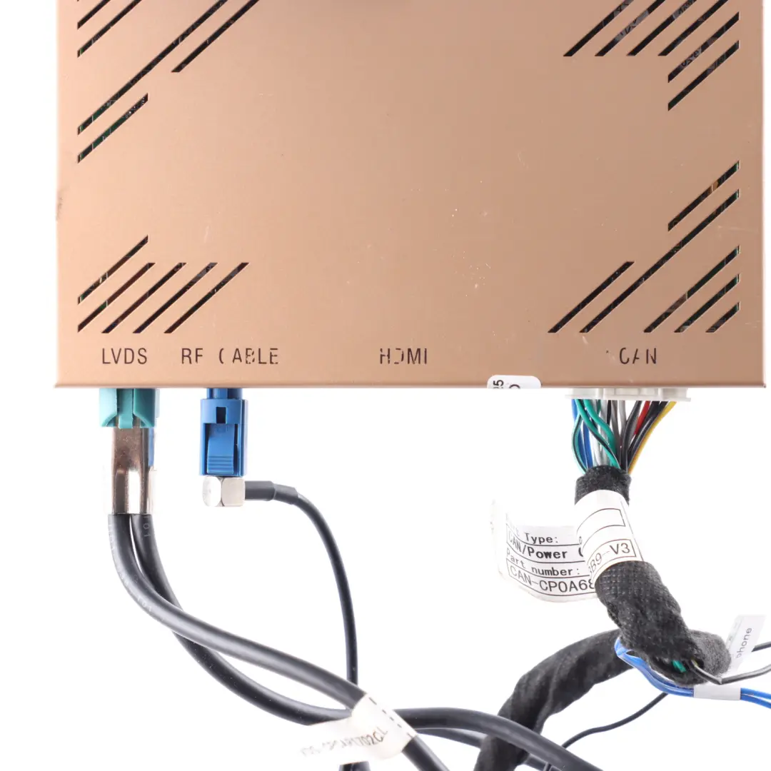 Multimedia Module Retrofit Control Unit USB HDMI CAN to Audi A3 S3 8V with Part number ADP-B9-2-1 Audi A3 S3 8V Multimedia Module Retrofit Control Unit USB HDMI CAN - SKU ADP-B9-2-1 - Part number ADP-B9-2-1