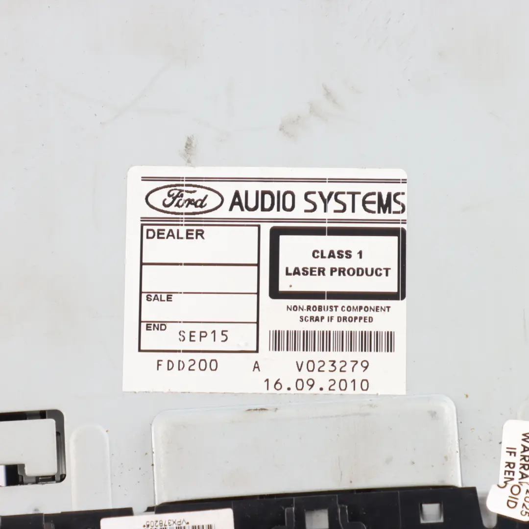 Radio Head Unit 6000 CD Media Player Unit AT1T-18C815-BA to Ford Transit Connect with Part number AT1T18C815BA Ford Transit Connect Radio Head Unit 6000 CD Media Player Unit AT1T-18C815-BA - SKU AT1T18C815BA - Part number AT1T18C815BA