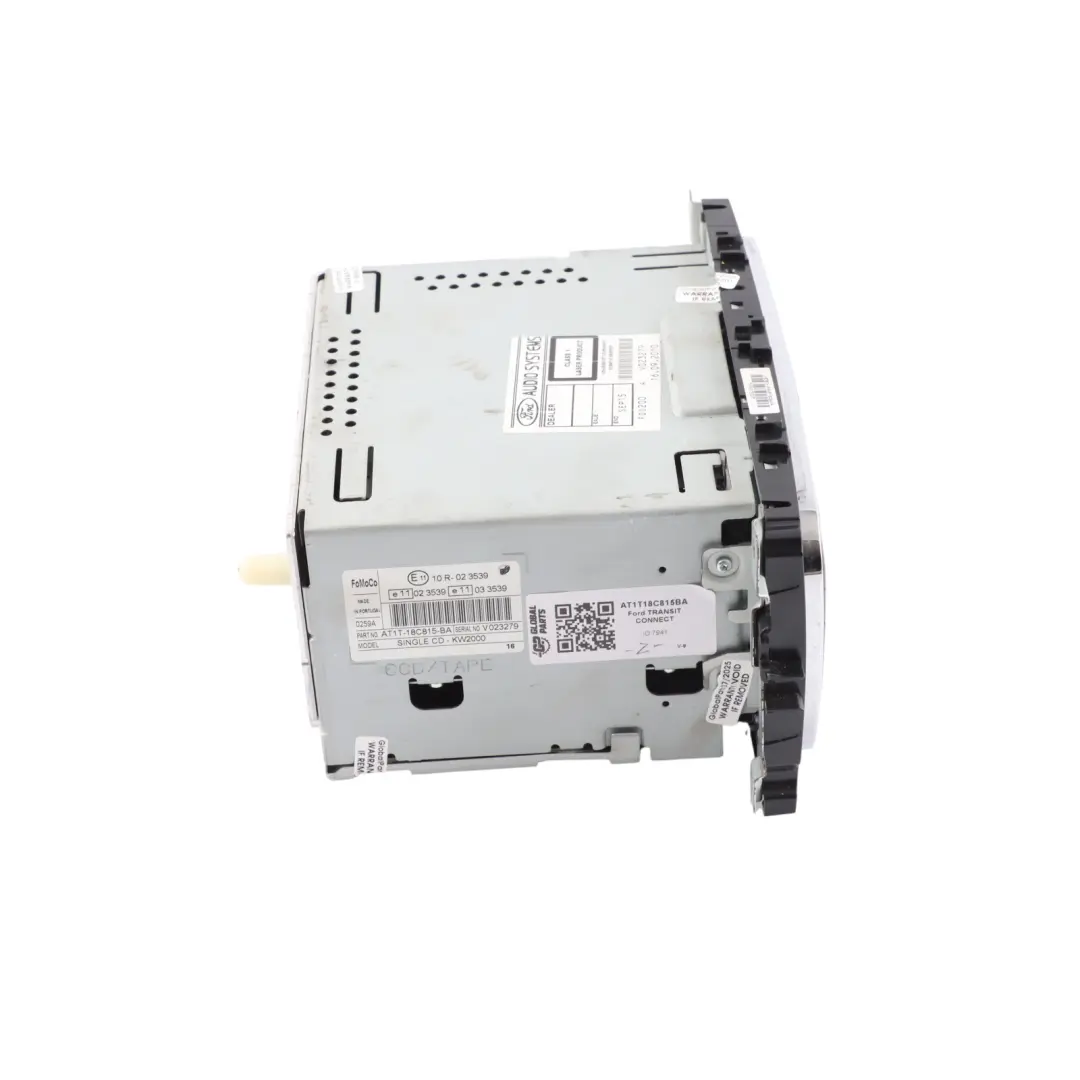 Radio Head Unit 6000 CD Media Player Unit AT1T-18C815-BA to Ford Transit Connect with Part number AT1T18C815BA Ford Transit Connect Radio Head Unit 6000 CD Media Player Unit AT1T-18C815-BA - SKU AT1T18C815BA - Part number AT1T18C815BA