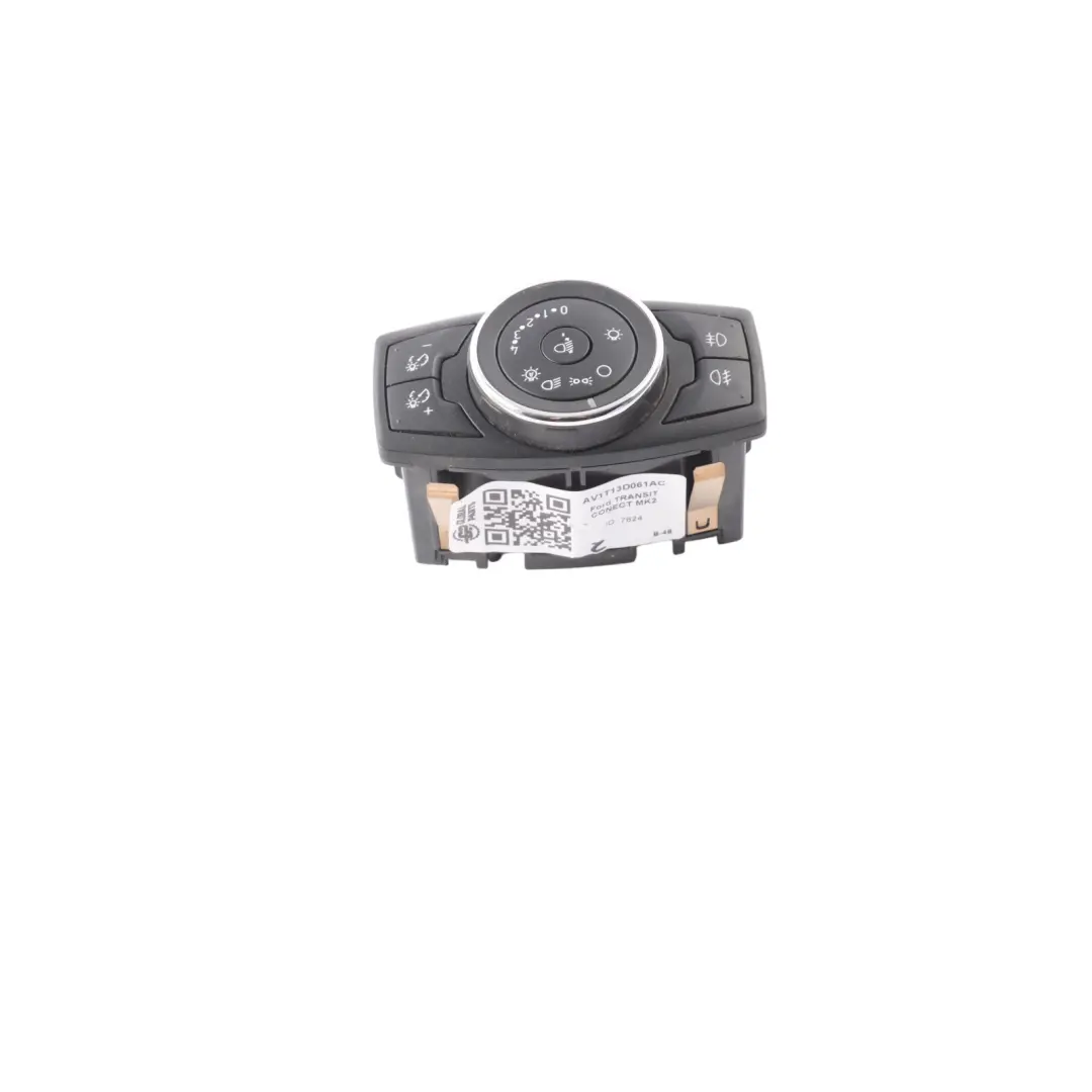 Mk2 Headlight Fog Lamp Control Switch Panel to Ford Transit Connect with Part number AV1T13D061AC Ford Transit Connect Mk2 Headlight Fog Lamp Control Switch Panel - SKU AV1T13D061AC - Part number AV1T13D061AC