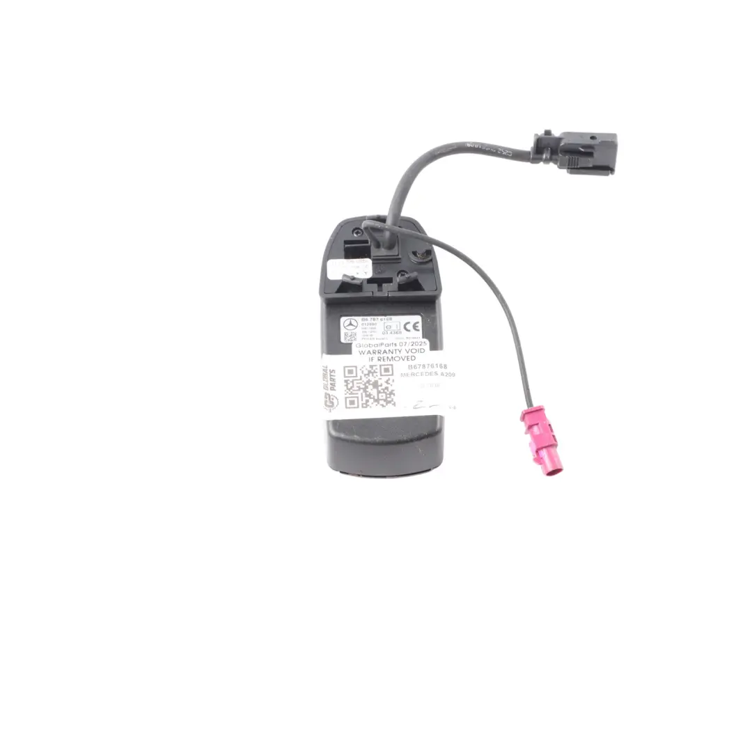 Telephone Adapter Module Control Unit ECU Bluetooth to Mercedes A209 with Part number B67876168 Mercedes A209 Telephone Adapter Module Control Unit ECU Bluetooth - SKU B67876168 - Part number B67876168