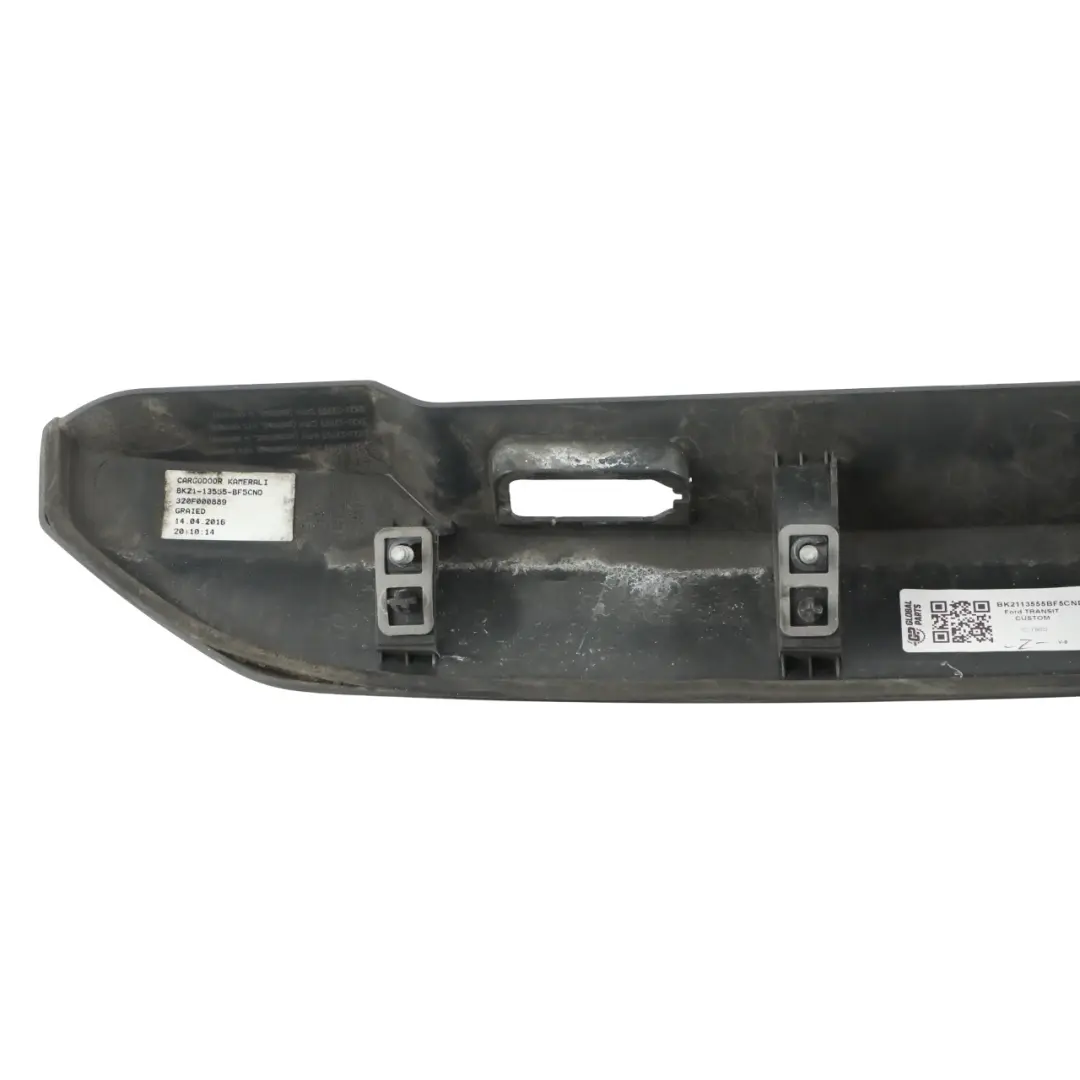 Mk8 Tailgate Handle Cover Surround Plate to Ford Transit Custom with Part number BK2113555BF5CND Ford Transit Custom Mk8 Tailgate Handle Cover Surround Plate - SKU BK2113555BF5CND - Part number BK2113555BF5CND