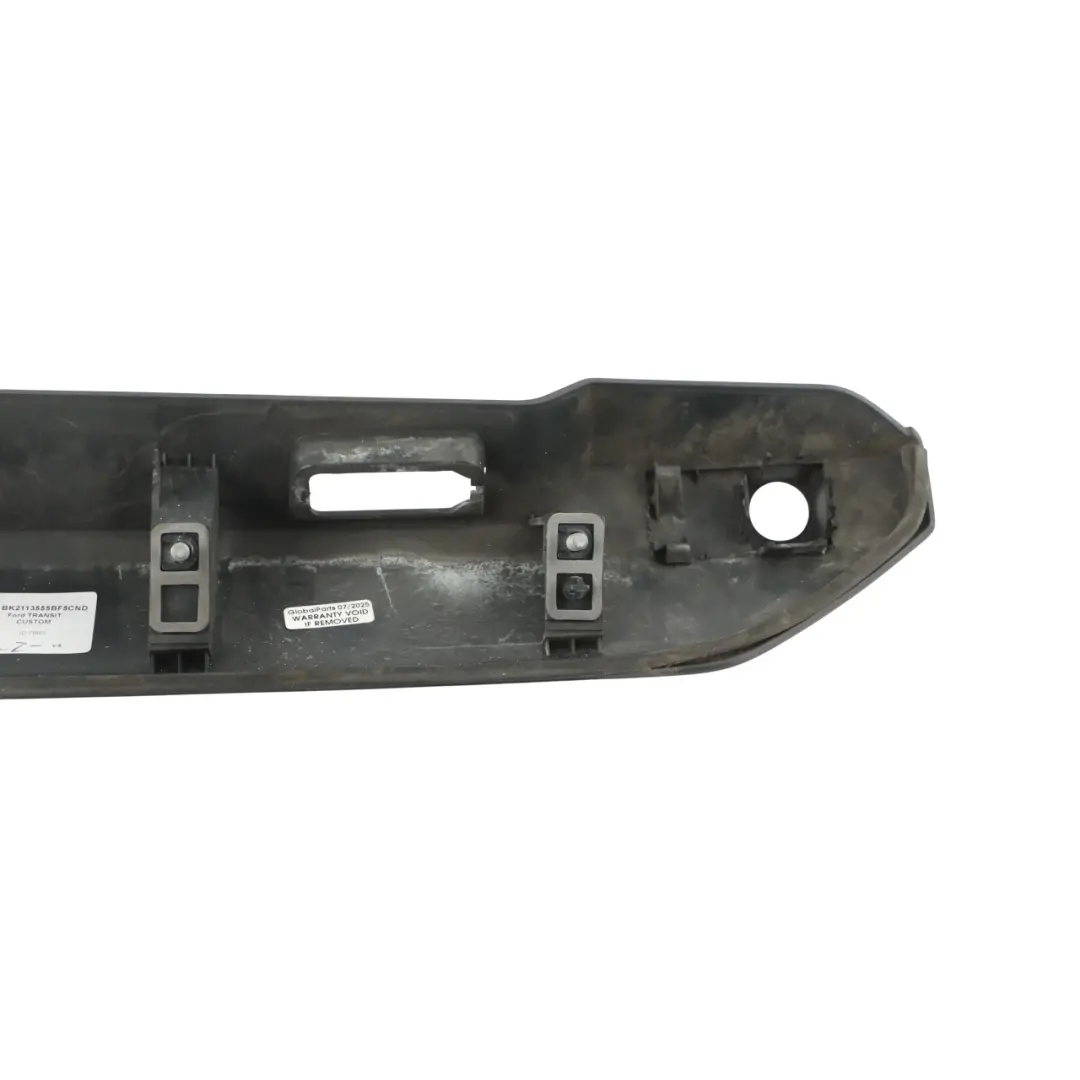 Mk8 Tailgate Handle Cover Surround Plate to Ford Transit Custom with Part number BK2113555BF5CND Ford Transit Custom Mk8 Tailgate Handle Cover Surround Plate - SKU BK2113555BF5CND - Part number BK2113555BF5CND
