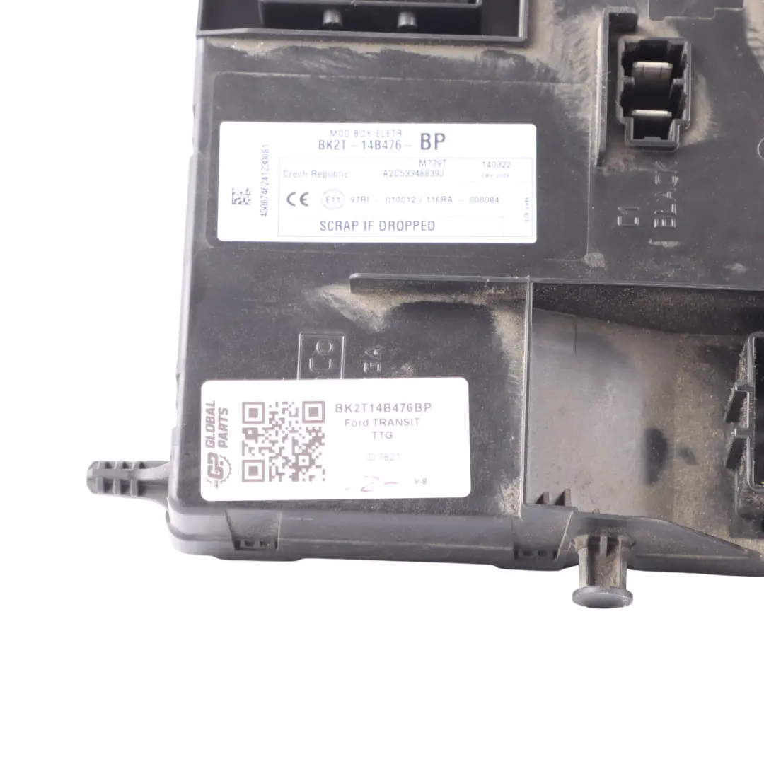Ford Transit Mk8 Fuse Box Relay Body Control Comfort Module BCM BK2T-14B476-BP - SKU BK2T14B476BP - Part number BK2T14B476BP