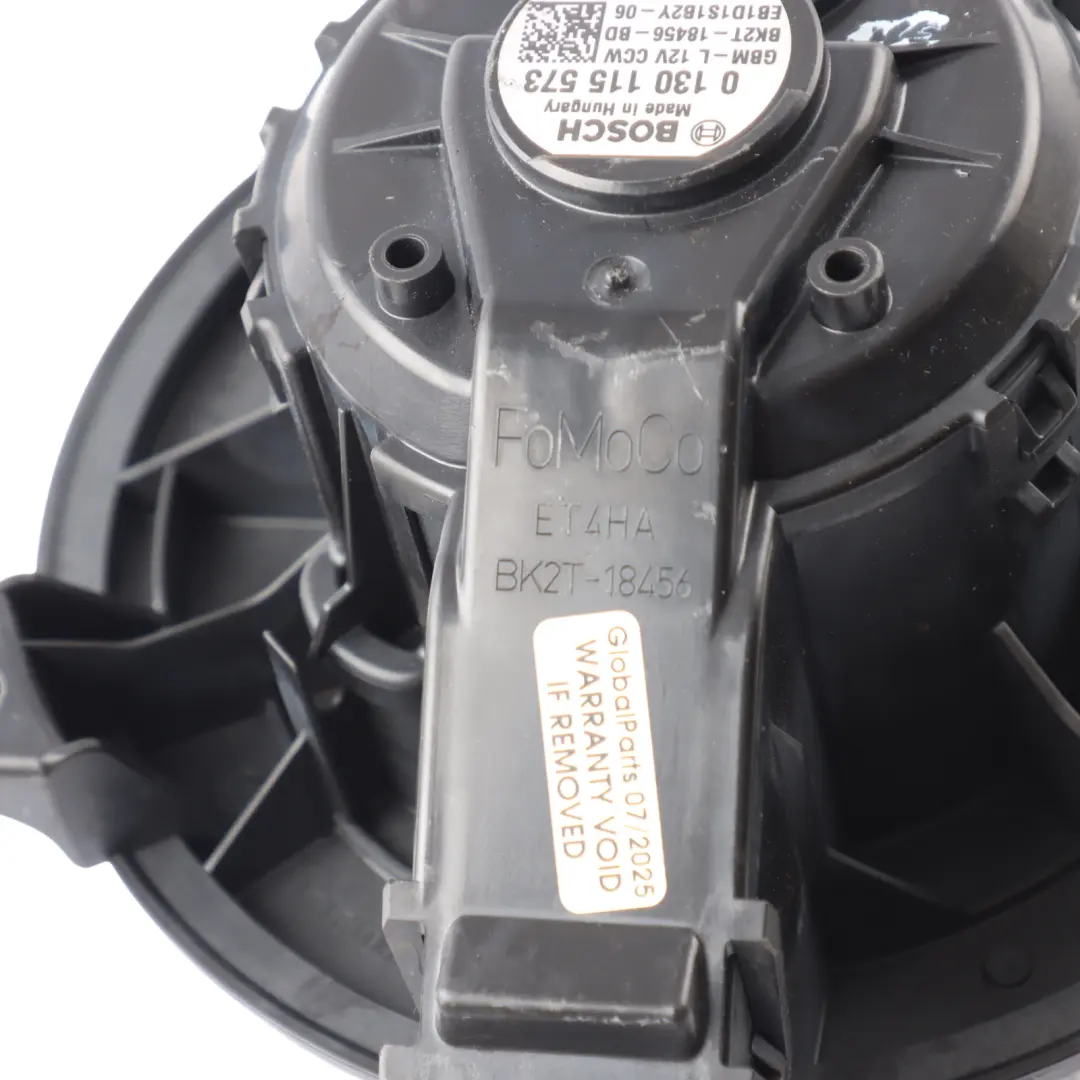 Ford Transit Custom Mk8 Air Heater Blower Fan Motor - SKU BK2T18456BD - Part number BK2T18456BD