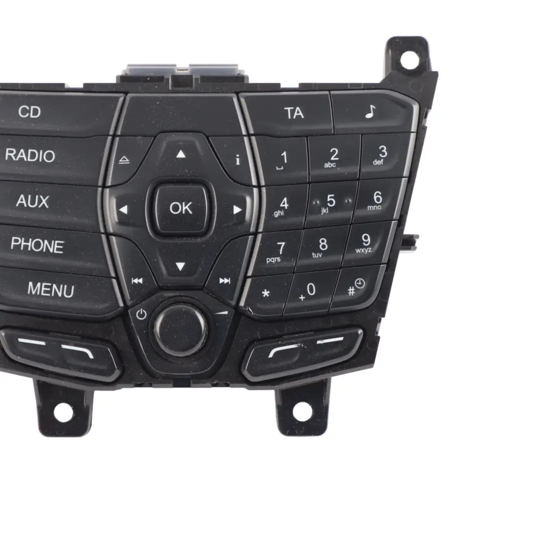 Radio Stereo Head Unit Control Panel to Ford Transit Connect with Part number BK2T18K811ED Ford Transit Connect Radio Stereo Head Unit Control Panel - SKU BK2T18K811ED - Part number BK2T18K811ED