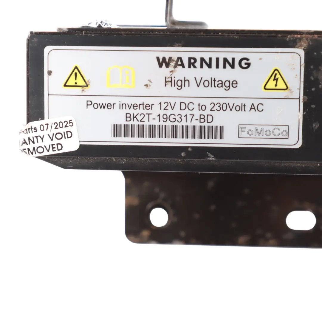 Mk8 Power Inventer 12V DC To 230V AC to Ford Transit Custom with Part number BK2T19G317BD Ford Transit Custom Mk8 Power Inventer 12V DC To 230V AC - SKU BK2T19G317BD - Part number BK2T19G317BD