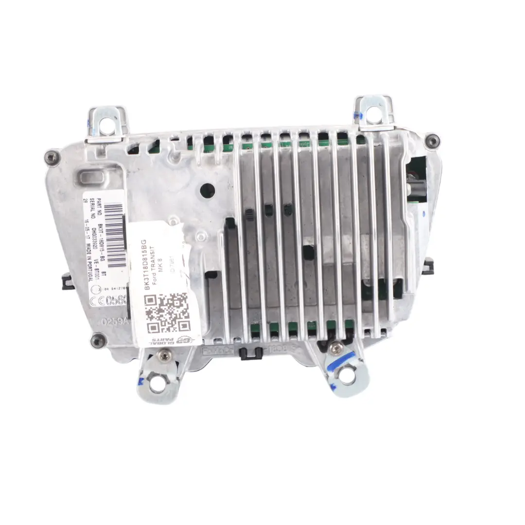 Ford Transit MK8 Radio Head Unit Control Panel BK3T-18D815-BG - SKU BK3T18D815BG - Part number BK3T18D815BG
