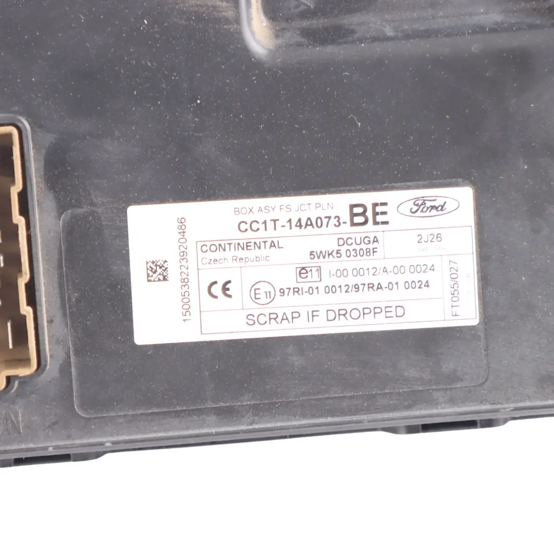 Ford Transit MK7 2.2 TDCI 100HP Engine Control ECU Kit CC11-12A650-AB Manual - SKU CC1112A650AB-1 - Part number CC1112A650AB-1