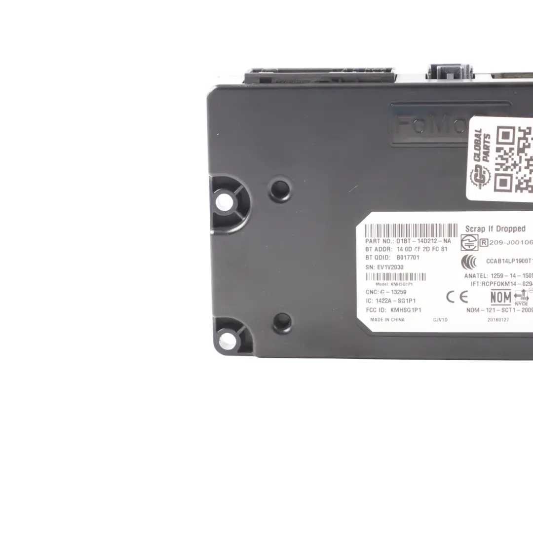 Mk2 II Modulo Di Controllo Bluetooth Unità ECU per Ford Transit Connect con numero di parte D1BT14D212NA Ford Transit Connect Mk2 II Modulo Di Controllo Bluetooth Unità ECU - SKU D1BT14D212NA - Numero di parte D1BT14D212NA