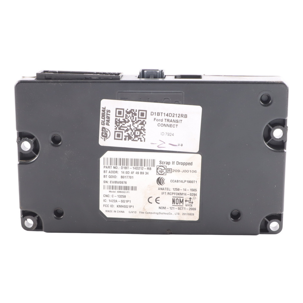 Ford Transit Connect Mk2 Bluetooth Interface Control Module ECU ...