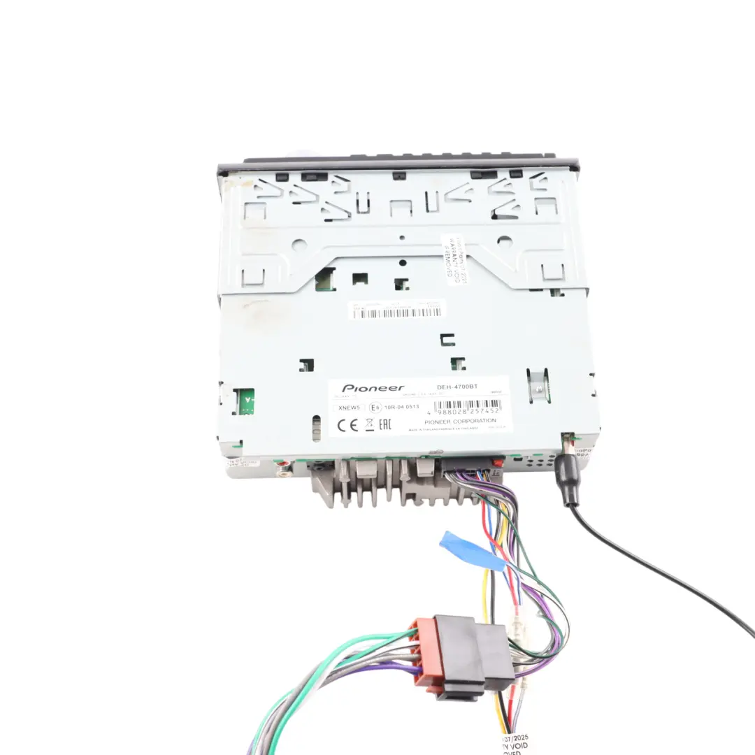  Genuine Pioneer Bluetooth USB AUX Audio Player 1 DIN - SKU DEH-4700BT - Part number DEH-4700BT