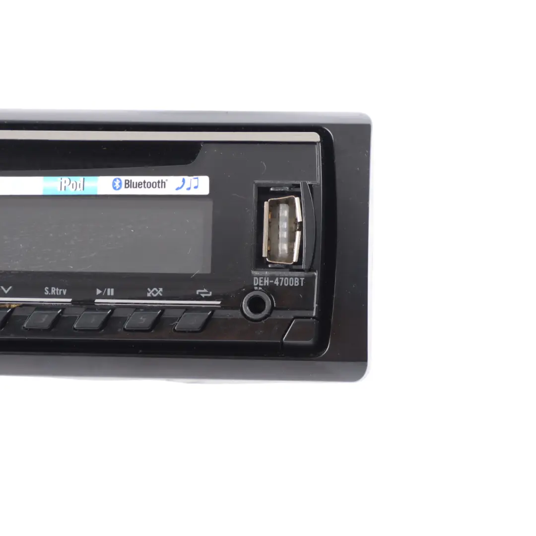 Genuine Pioneer Bluetooth USB AUX Audio Player 1 DIN to with Part number DEH-4700BT Genuine Pioneer Bluetooth USB AUX Audio Player 1 DIN - SKU DEH-4700BT - Part number DEH-4700BT