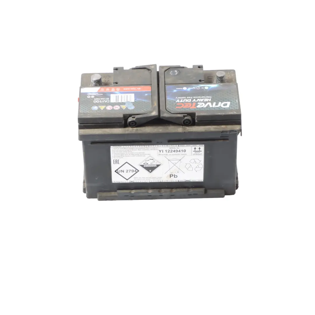 DriveTec Heavy Duty Car Battery 12V 70Ah 640A DM100 971AA1004 to with Part number DRIVETEC-70AH DriveTec Heavy Duty Car Battery 12V 70Ah 640A DM100 971AA1004 - SKU DRIVETEC-70AH - Part number DRIVETEC-70AH