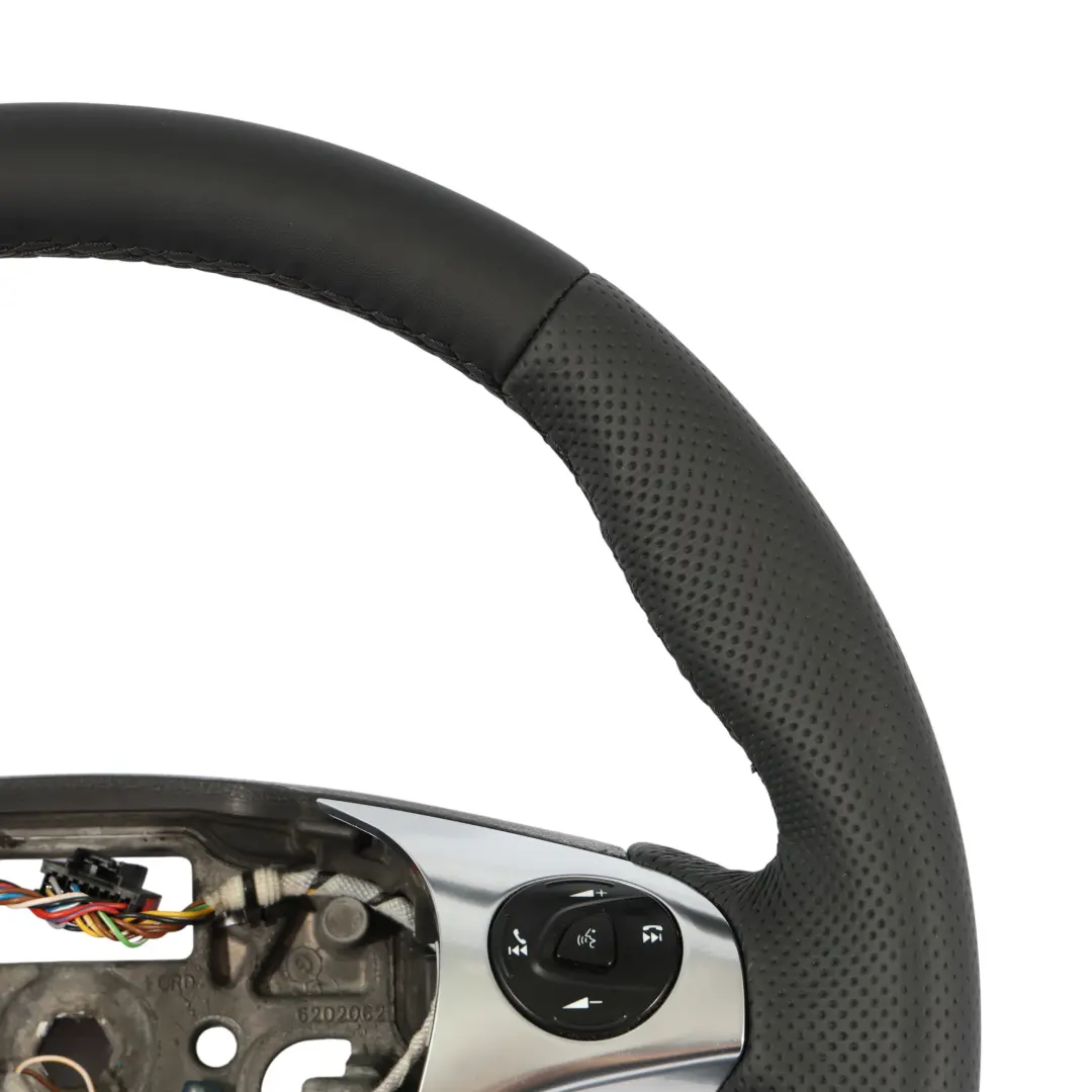 Ford Transit Custom Mk8 NEU Schwarzes Leder Lenkrad DT113600GA35B8 - SKU DT11-3600-GA35B8-1 - Teilenummer DT11-3600-GA35B8