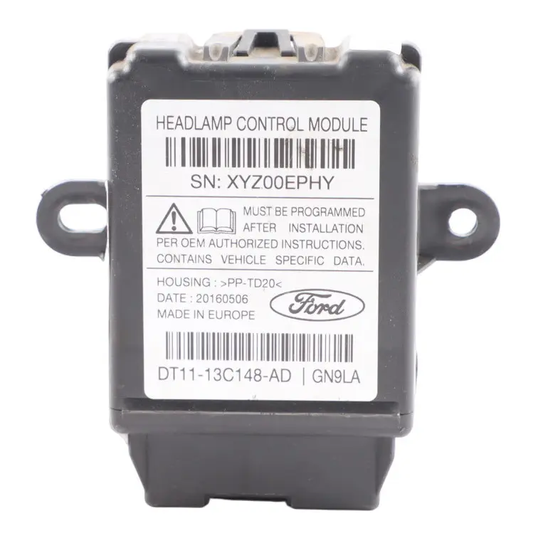 Mk2 Headlight Module Control Unit ECU DT11-13C148-AD to Ford Transit Connect with Part number DT1113C148AD Ford Transit Connect Mk2 Headlight Module Control Unit ECU DT11-13C148-AD - SKU DT1113C148AD - Part number DT1113C148AD