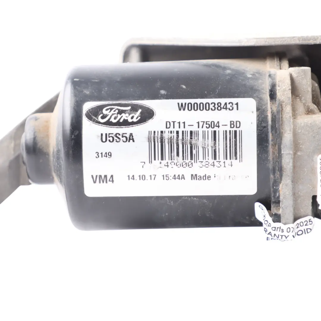 Mk2 II Front Right O/S Wiper Windscreen Motor DT1117504AD to Ford Transit Connect with Part number DT1117504BD Ford Transit Connect Mk2 II Front Right O/S Wiper Windscreen Motor DT1117504AD - SKU DT1117504BD - Part number DT1117504BD