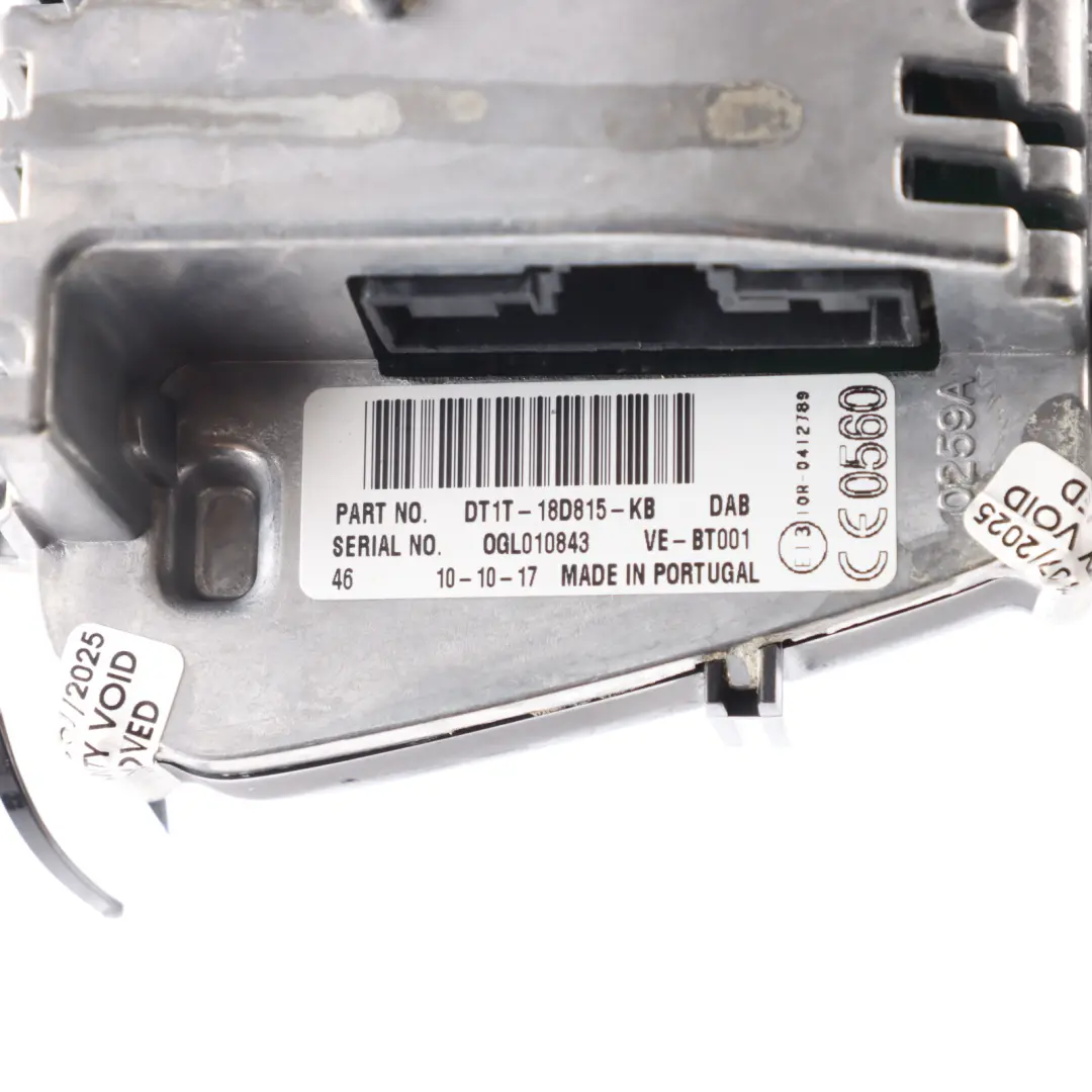 Mk2 II Radio Head Unit to Ford Transit Connect with Part number DT1T18D815KB Ford Transit Connect Mk2 II Radio Head Unit - SKU DT1T18D815KB - Part number DT1T18D815KB