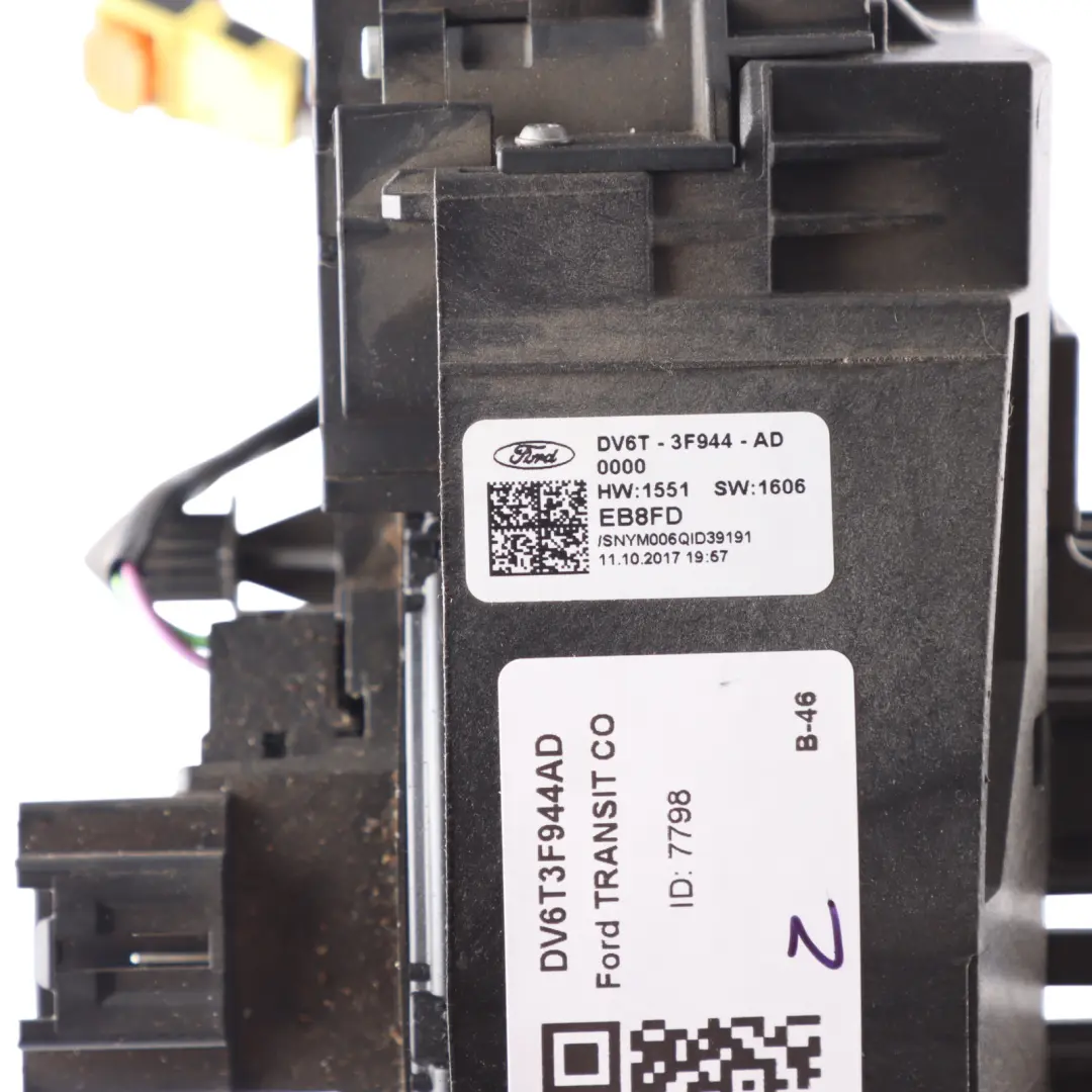 Ford Transit Connect Mk2 Volante Cluster Limpiaparabrisas Squib Switch - SKU DV6T3F944AD - Número de pieza DV6T3F944AD