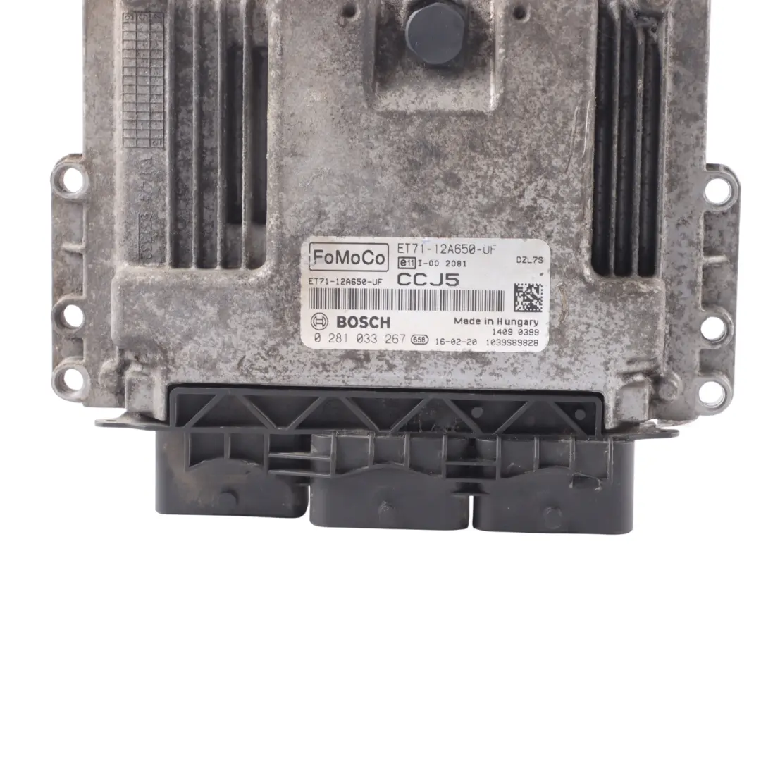 Ford Transit Connect Mk2 1.6 TDCI Diesel Engine ECU Manual - SKU ET7112A650UF - Part number ET7112A650UF