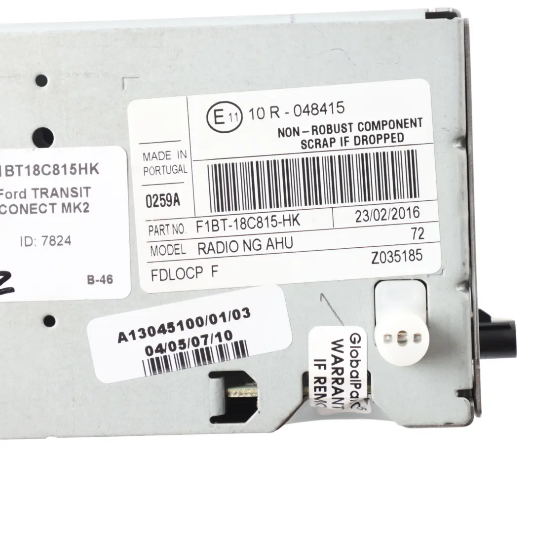 Mk2 II Autoradio Stéréo Avec Lecteur CD pour Ford Transit Connect à propos du numéro de pièce F1BT18C815HK Ford Transit Connect Mk2 II Autoradio Stéréo Avec Lecteur CD - SKU F1BT18C815HK - Numéro de pièce F1BT18C815HK