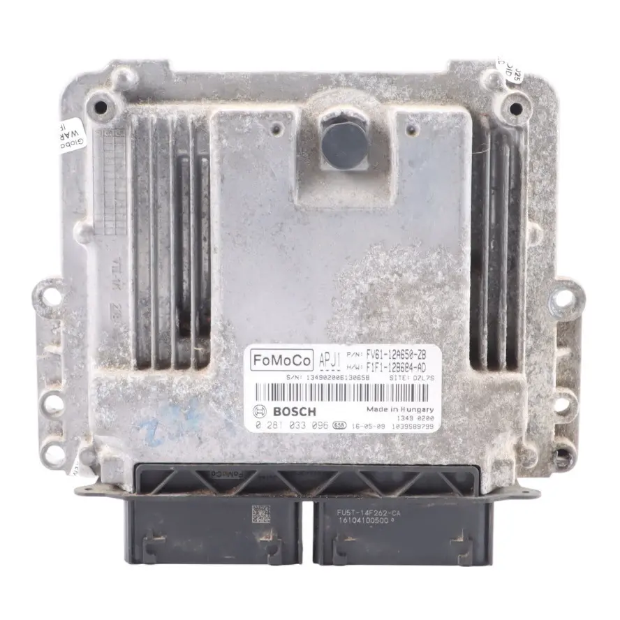 Ford Transit Connect Mk2 1.5 SOHC Diesel Engine Control ECU Manual - SKU FV6112A650ZB - Part number FV6112A650ZB