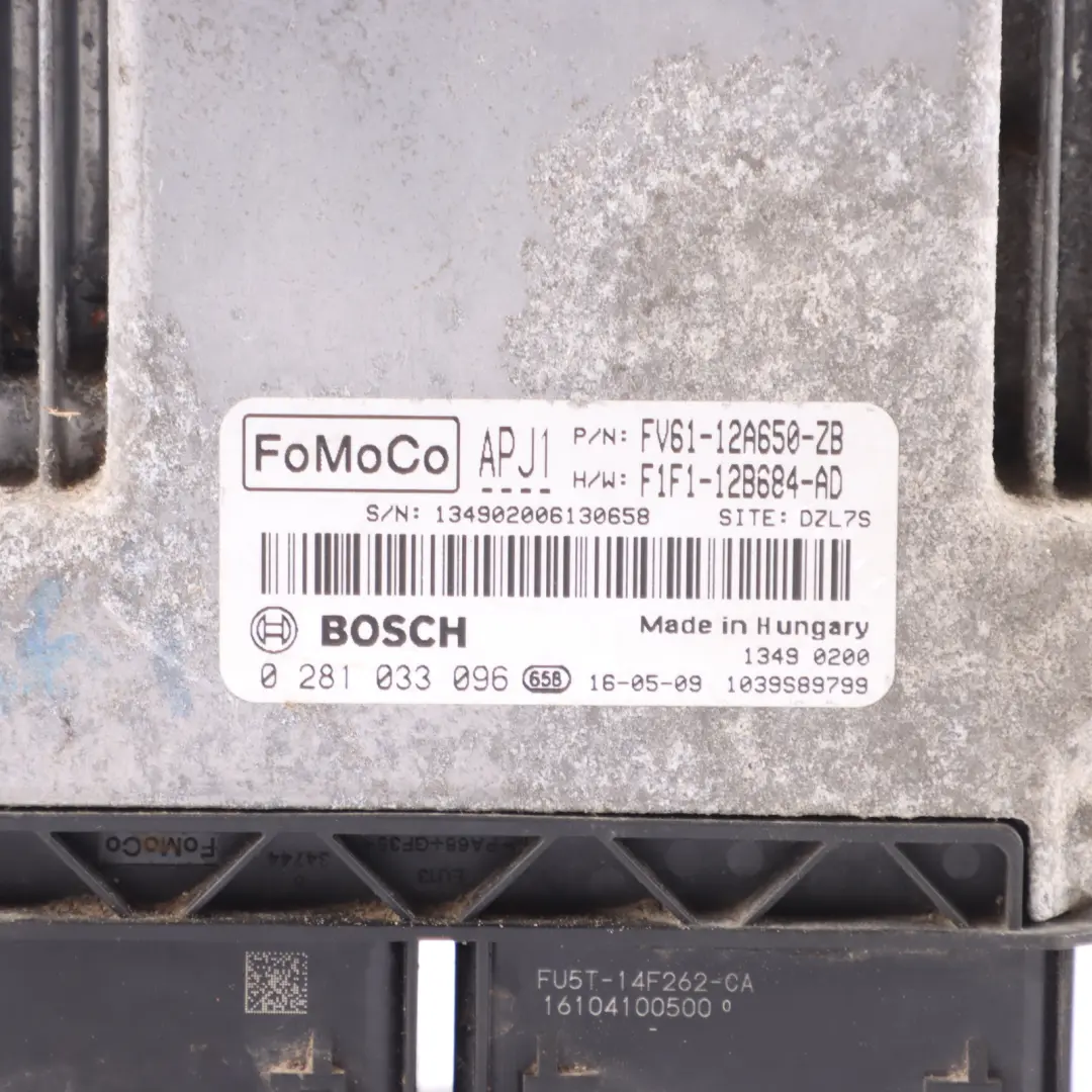 Mk2 1.5 SOHC Diesel Engine Control ECU Manual to Ford Transit Connect with Part number FV6112A650ZB Ford Transit Connect Mk2 1.5 SOHC Diesel Engine Control ECU Manual - SKU FV6112A650ZB - Part number FV6112A650ZB