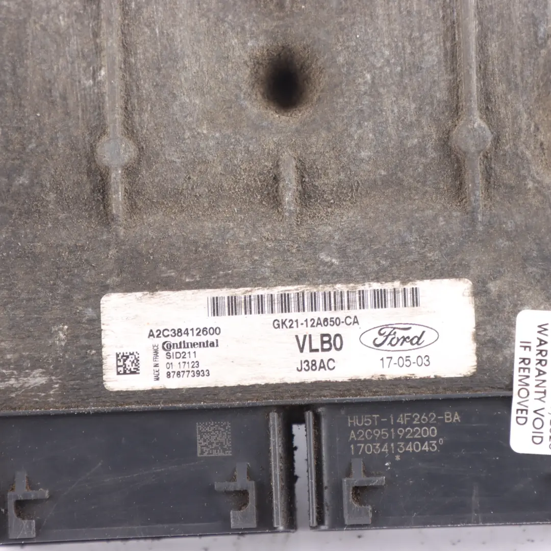 Mk8 2.0 EcoBlue 130HP RWD Engine Control ECU GK21-12A650-CA Manual to Ford Transit with Part number GK2112A650CA Ford Transit Mk8 2.0 EcoBlue 130HP RWD Engine Control ECU GK21-12A650-CA Manual - SKU GK2112A650CA - Part number GK2112A650CA