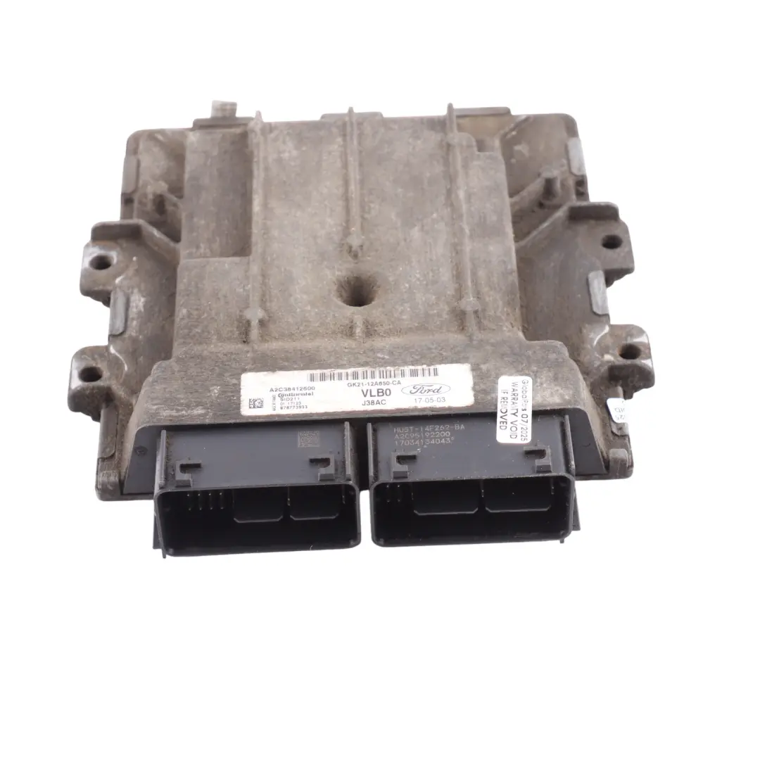 Ford Transit Mk8 2.0 EcoBlue 130HP RWD Engine Control ECU GK21-12A650-CA Manual - SKU GK2112A650CA - Part number GK2112A650CA